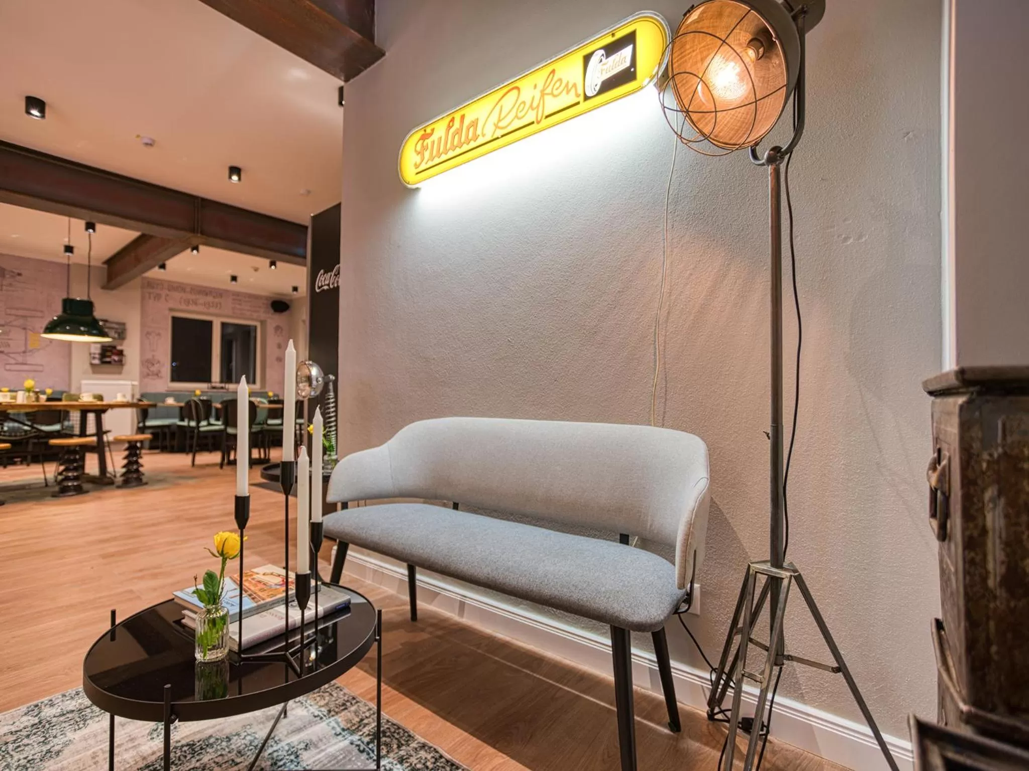 Lobby or reception in Vienna House Easy by Wyndham Ingolstadt