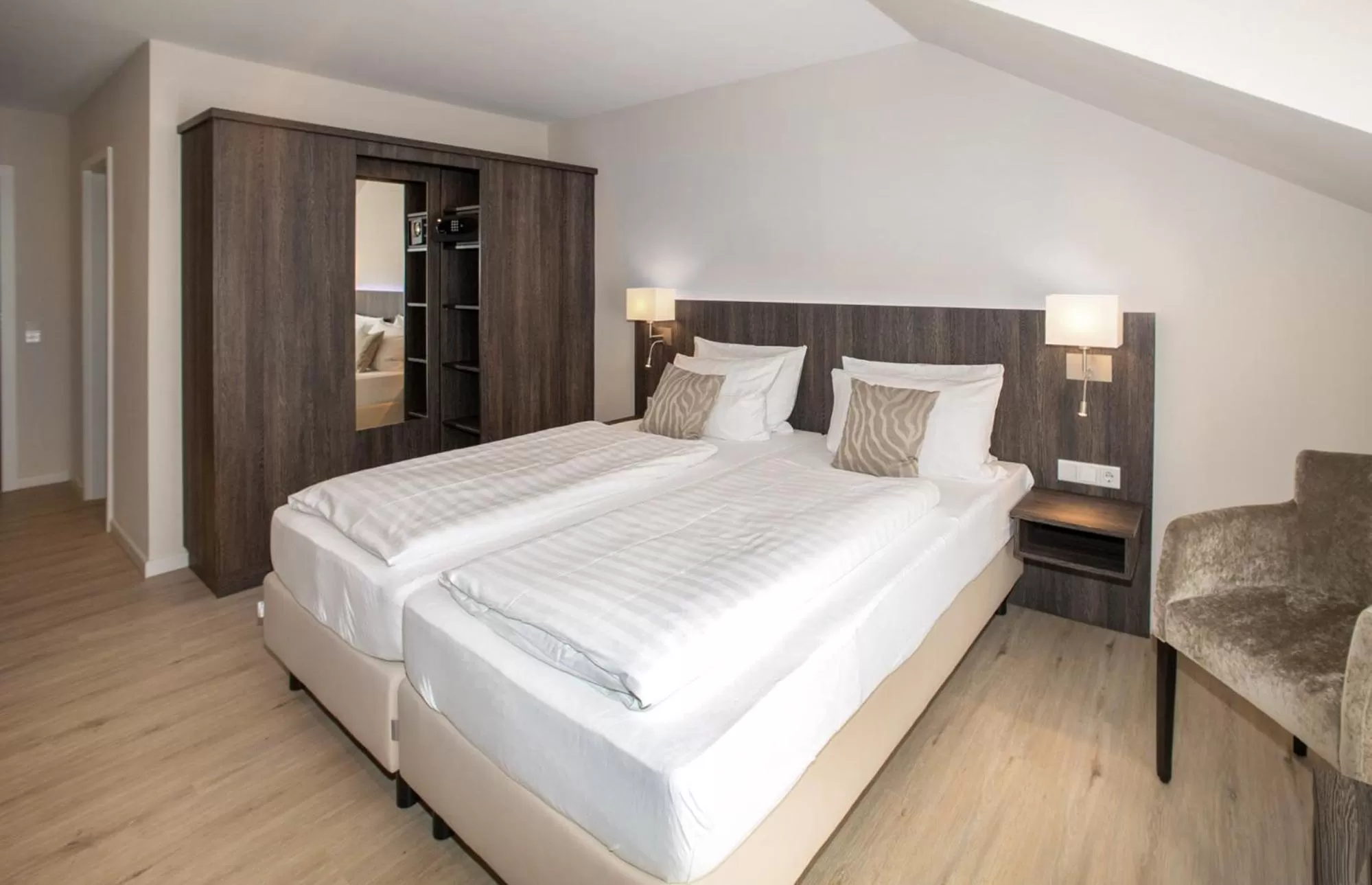 Bed in Hotel Twilling