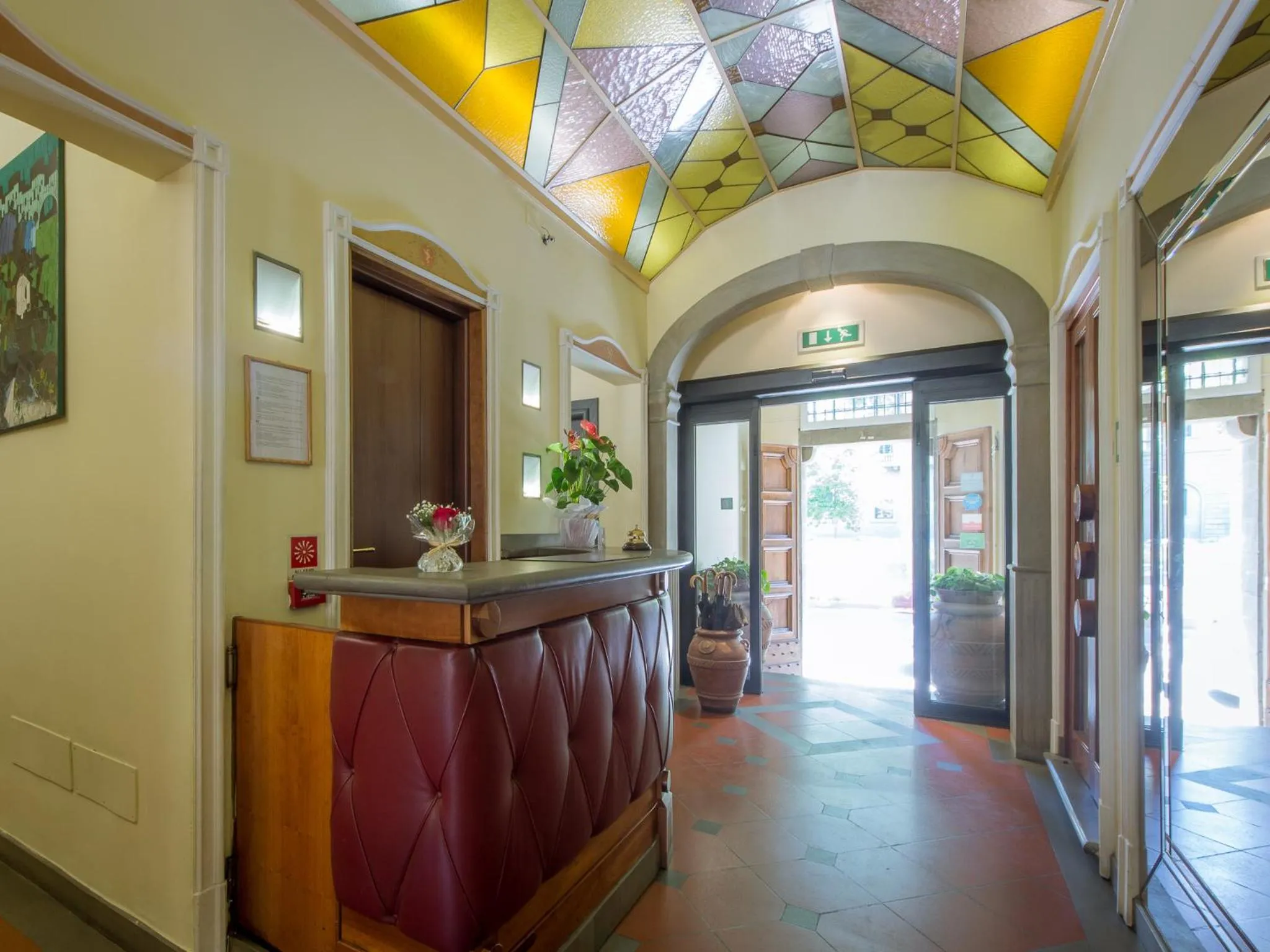 Lobby or reception in Hotel Panama