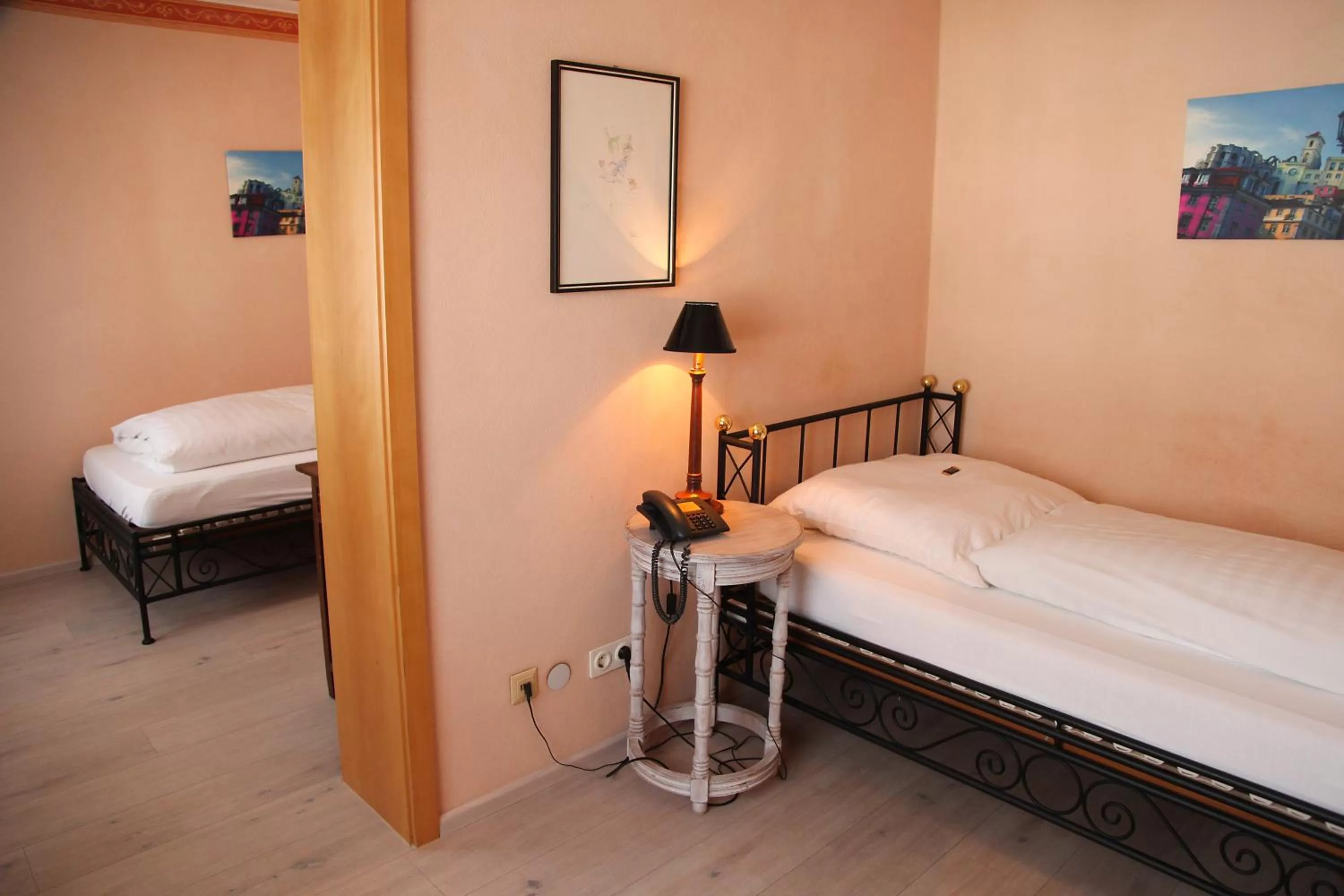 Bed in Hotel La Scala