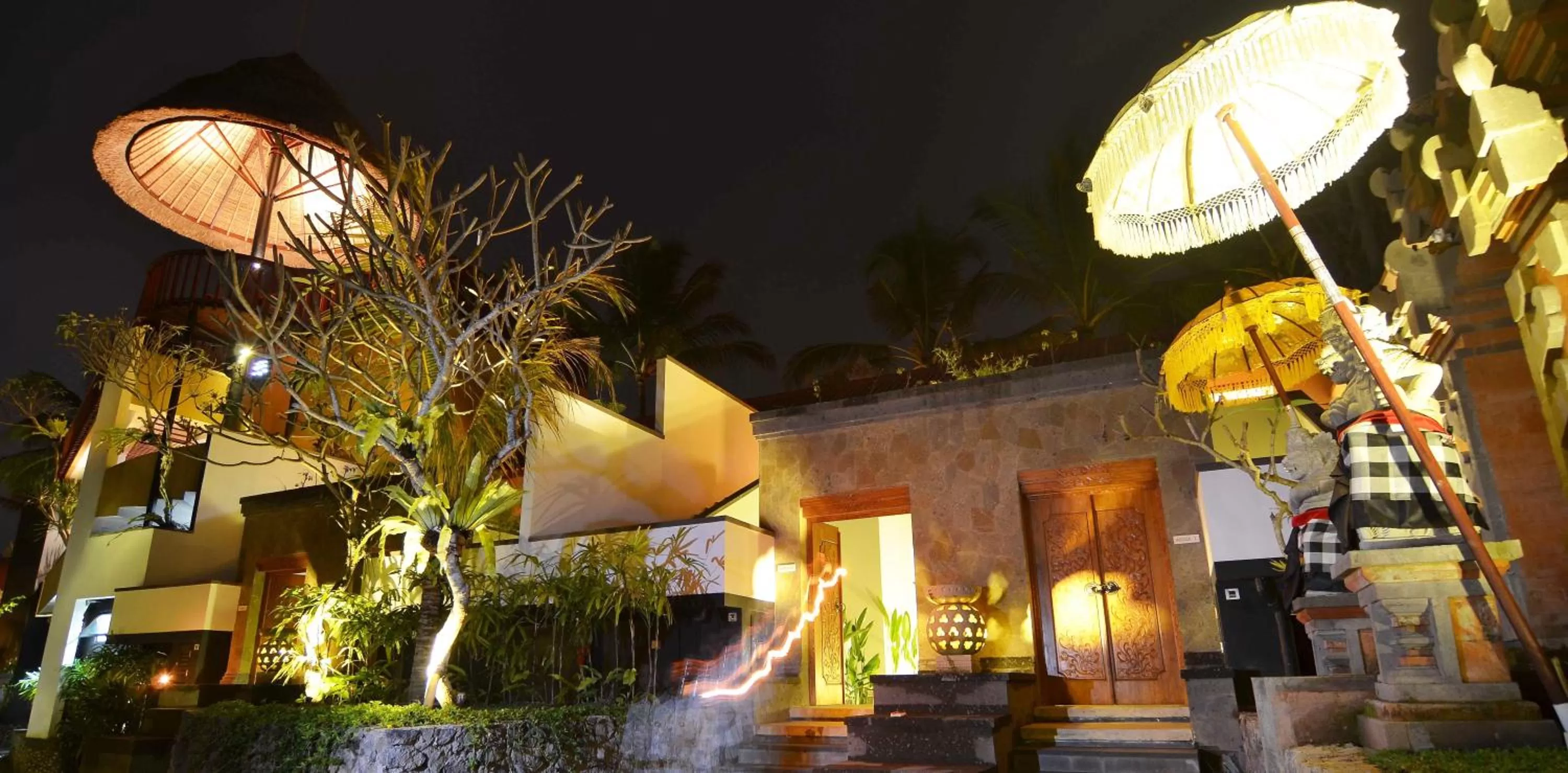 Facade/entrance in Ubud Green Resort Villas Powered by Archipelago