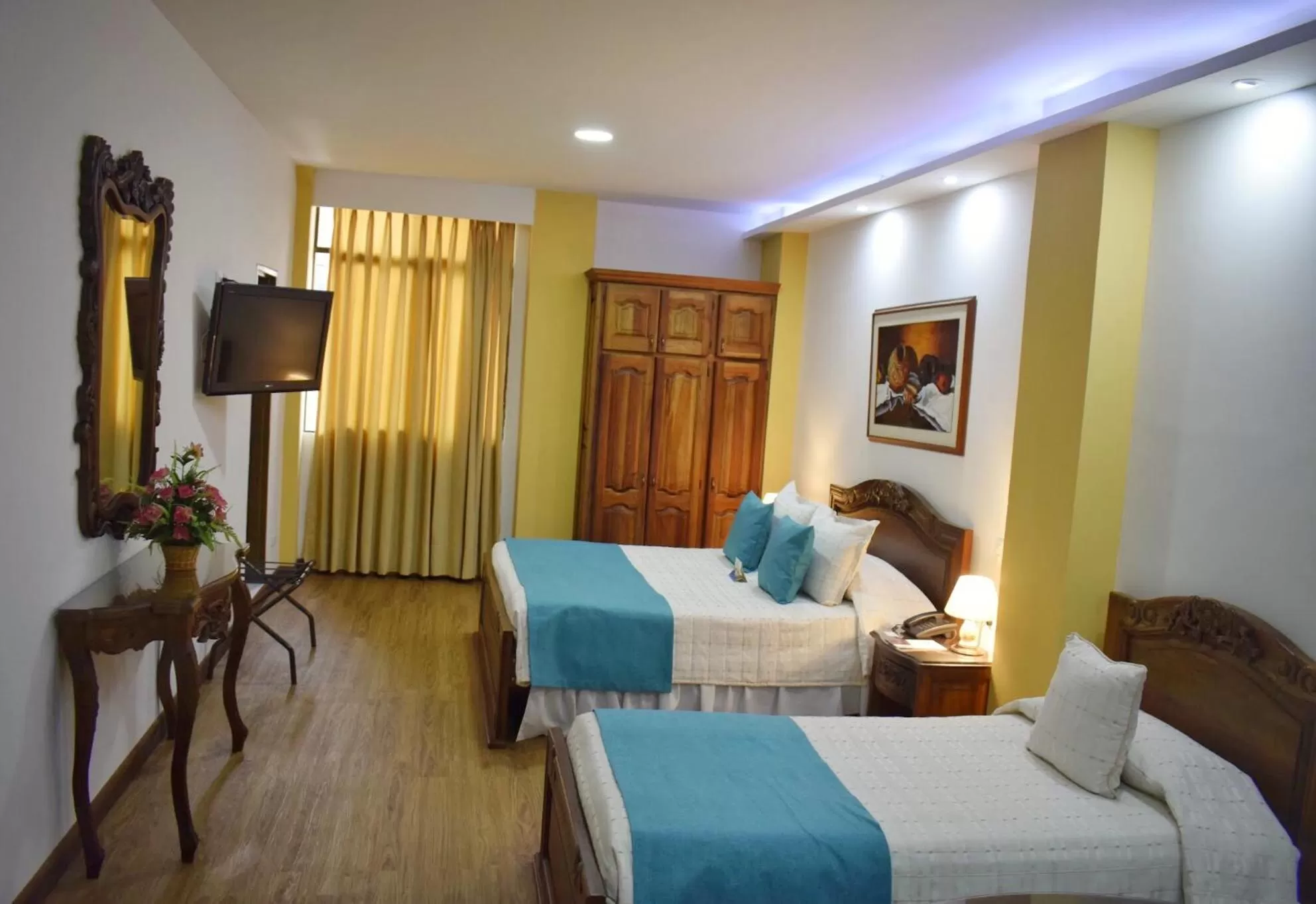 Photo of the whole room, Bed in El Gran Hotel de Pereira