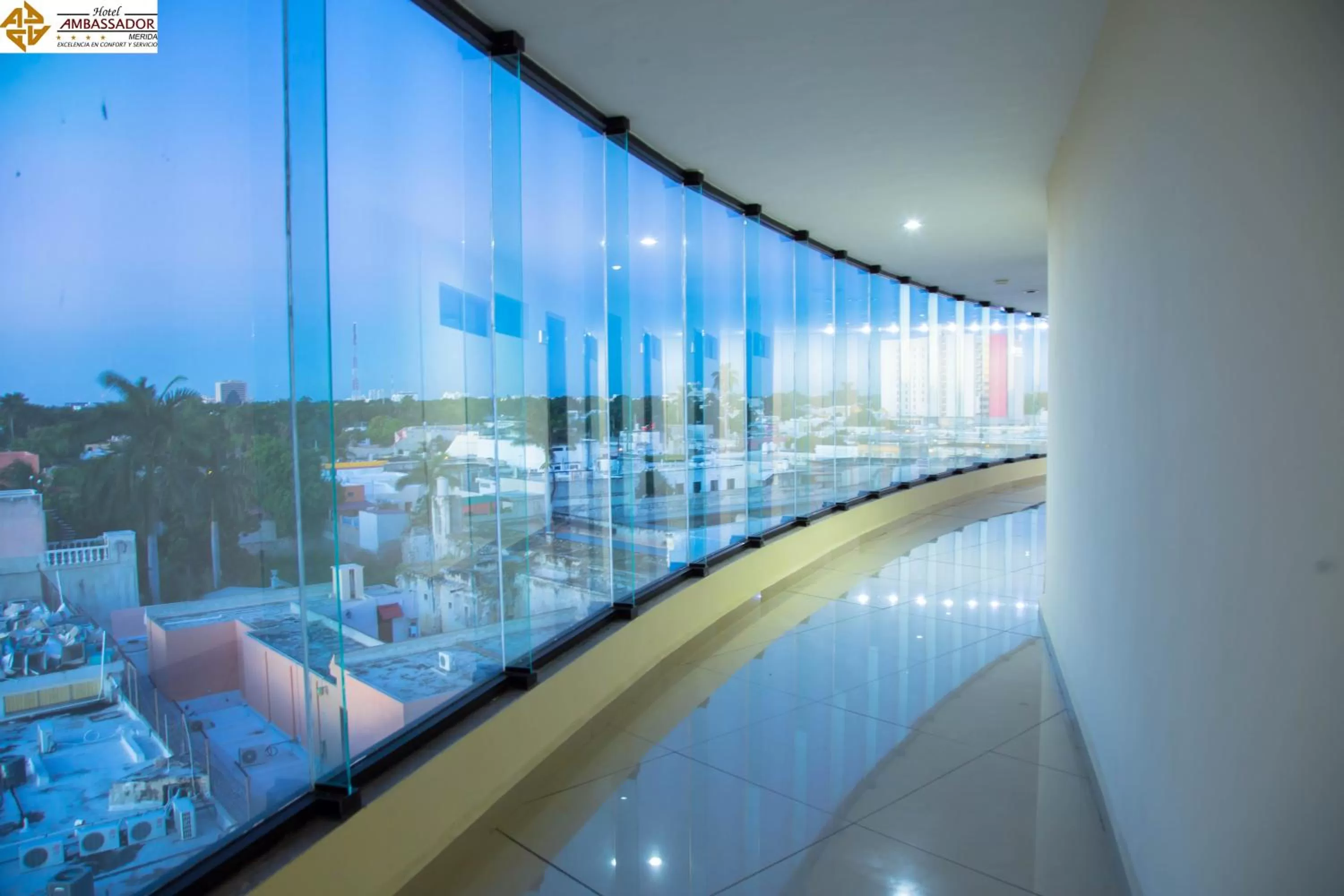 City view in Hotel Ambassador Mérida