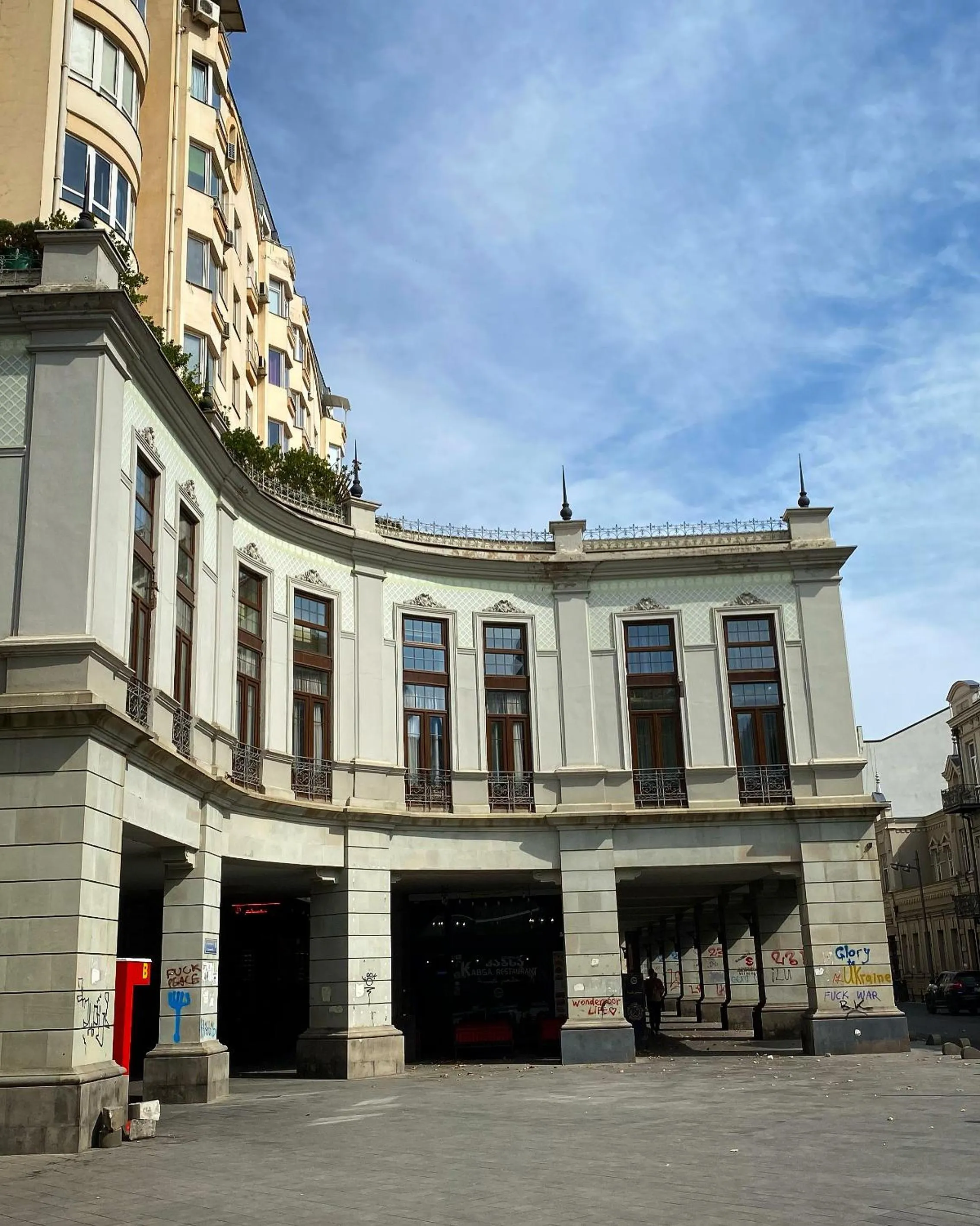 Property building in Redline Hotel