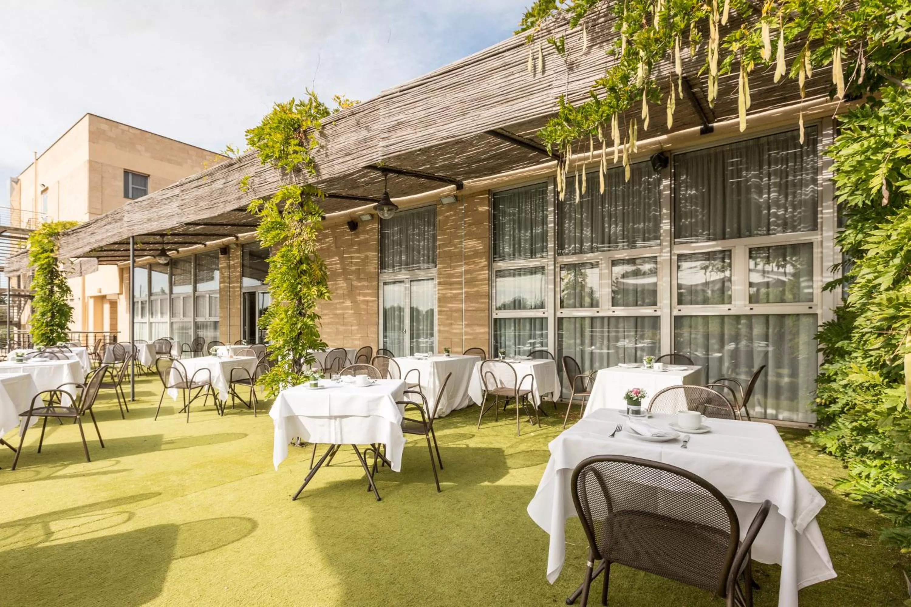 Balcony/Terrace in Hotel Majesty Bari