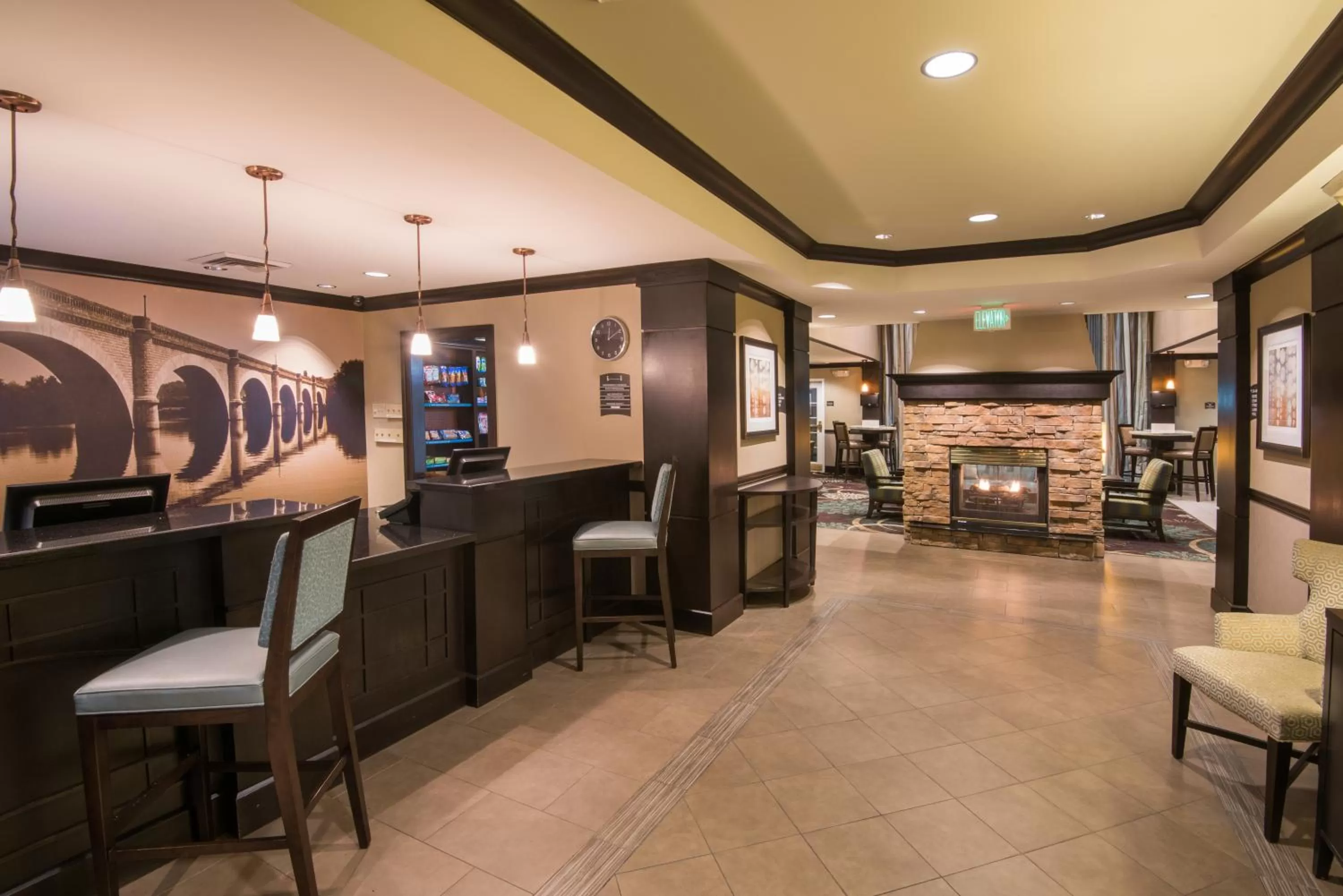 Lobby or reception in Staybridge Suites Columbus-Airport by IHG