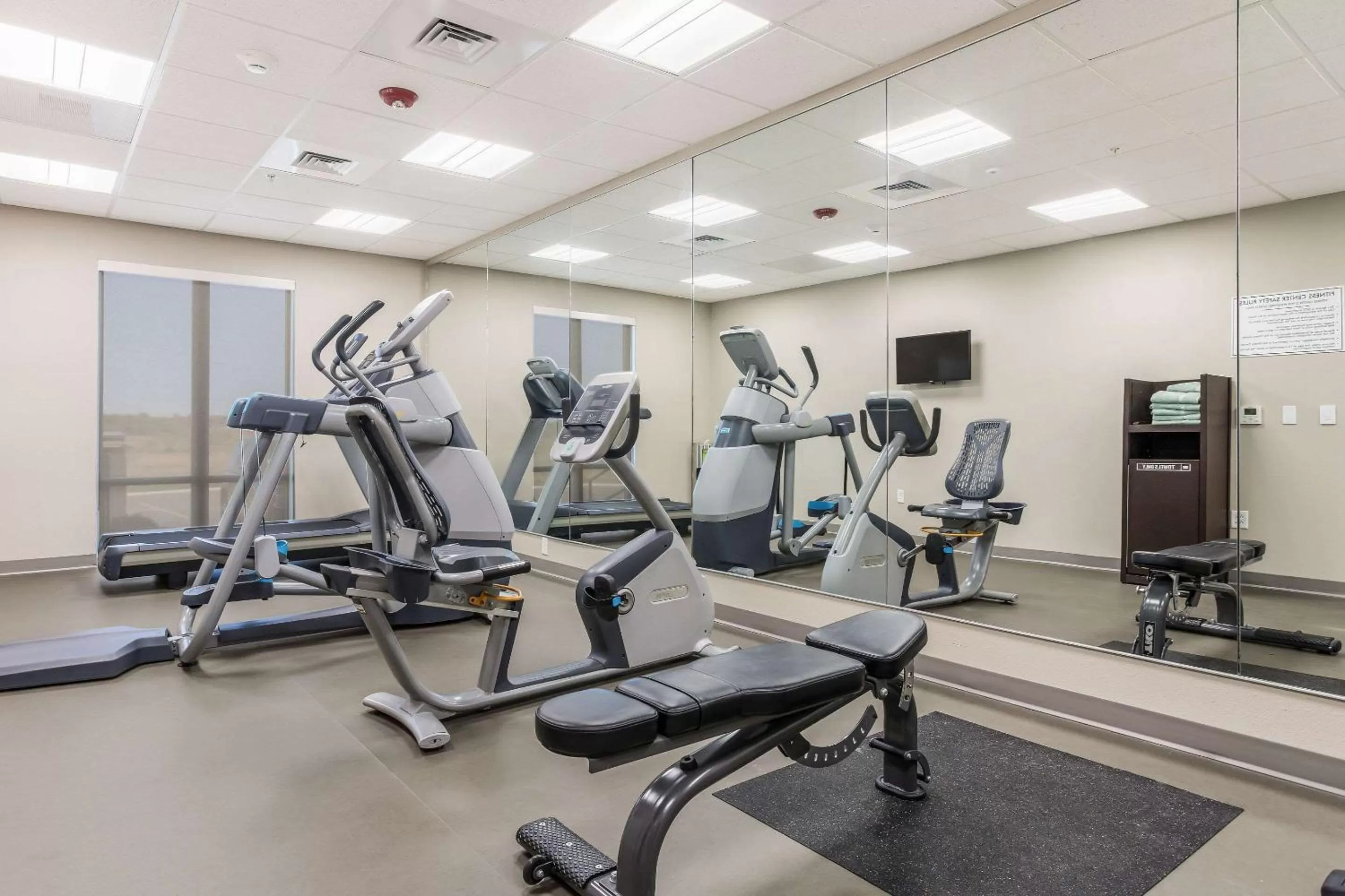 Fitness centre/facilities in Sleep Inn & Suites Webb City
