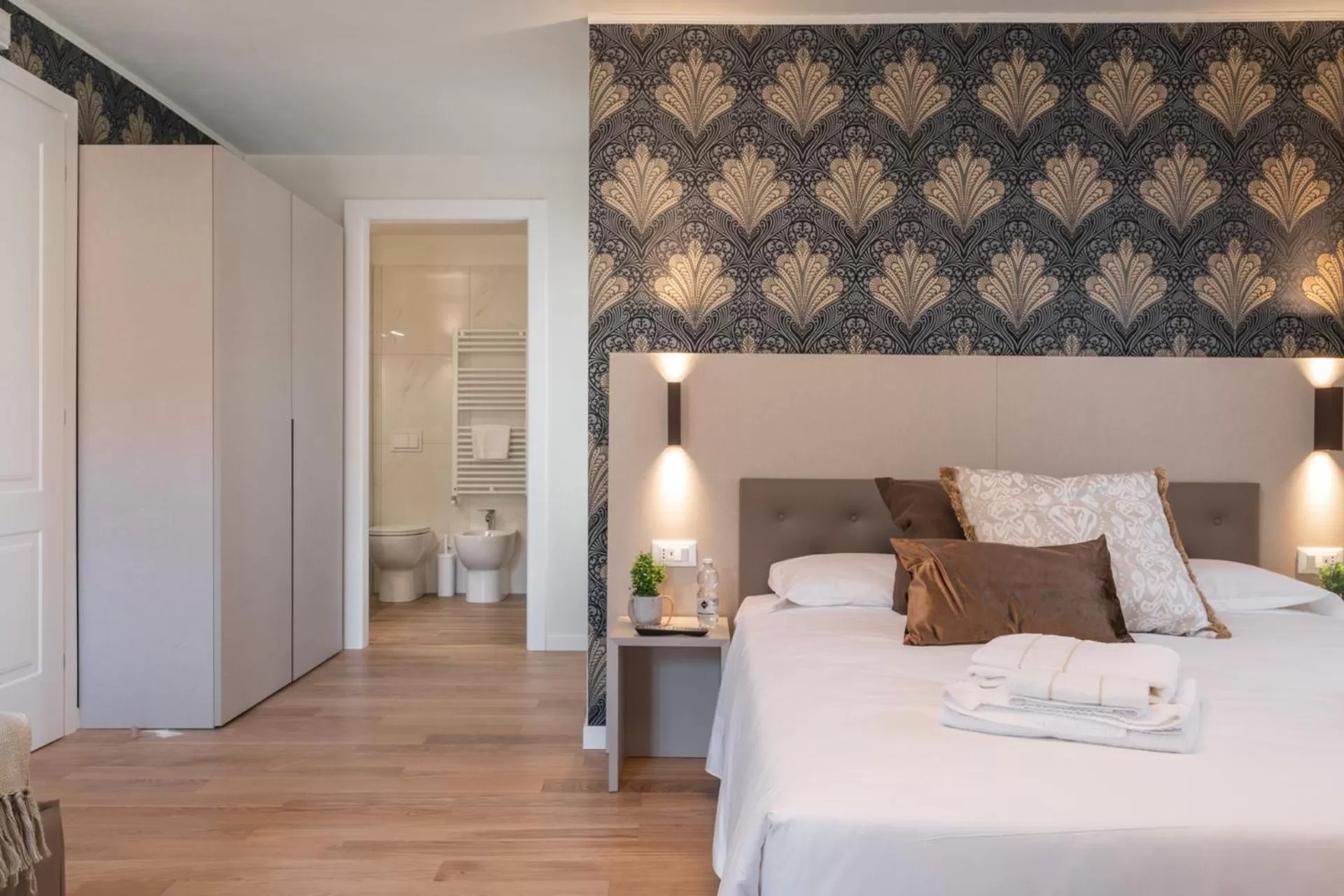 Bedroom, Bed in Hotel Grifoni