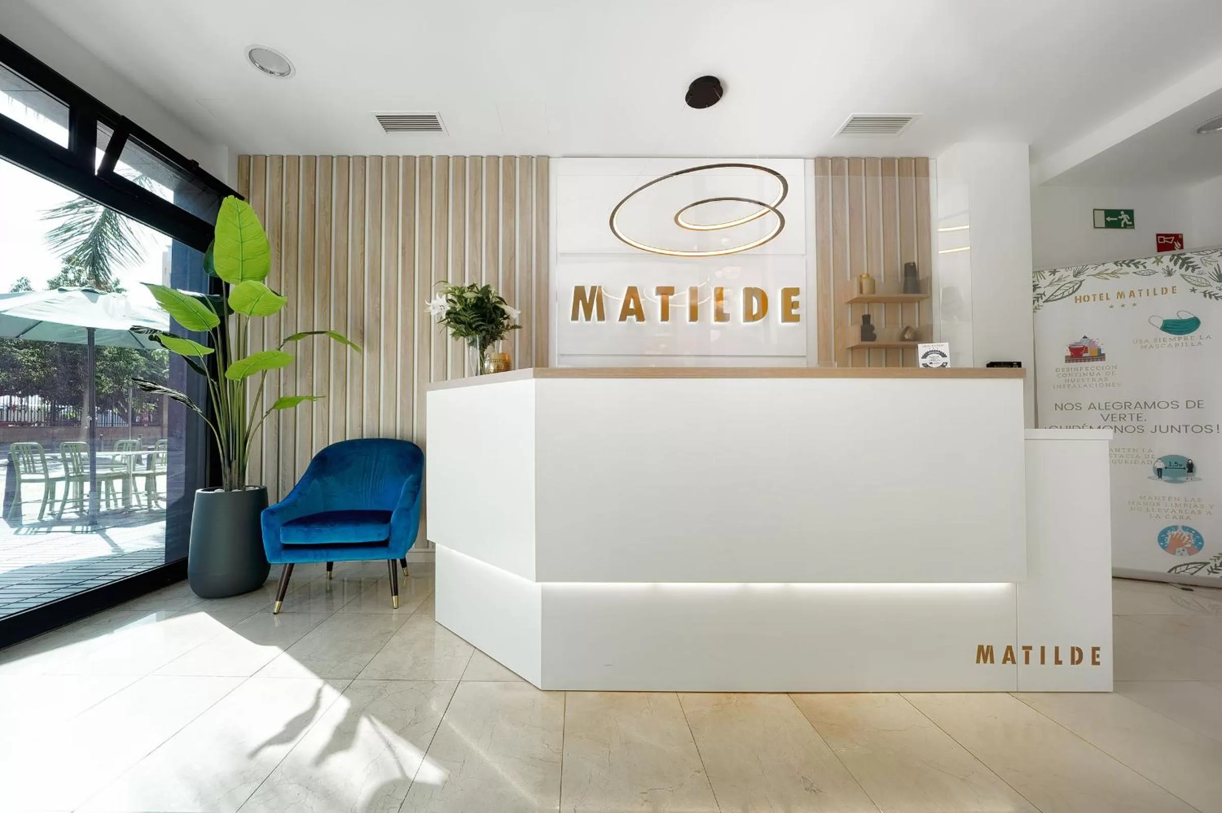 Lobby or reception in Hotel Matilde by Grupo Matilde