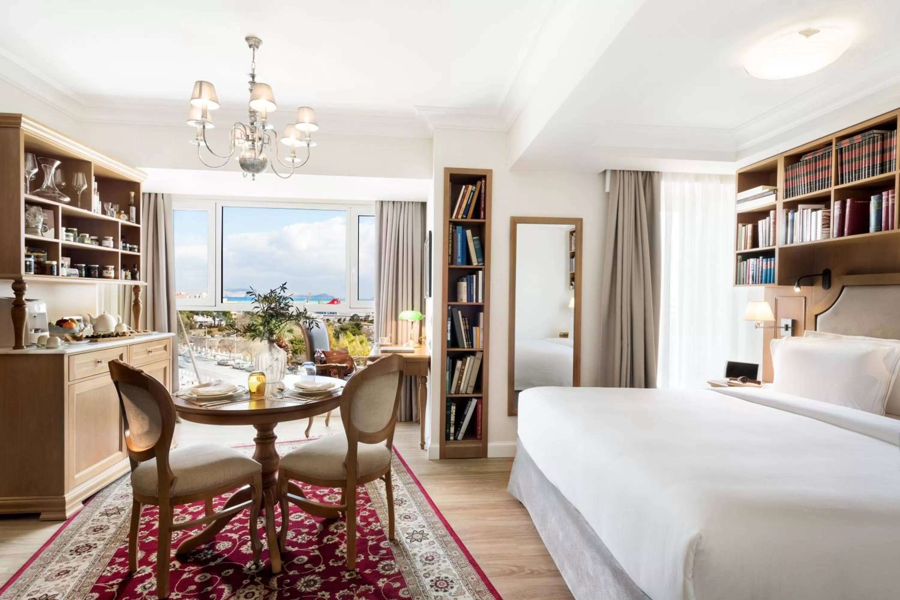 Restaurant/places to eat, Bed in Legacy Gastro Suites