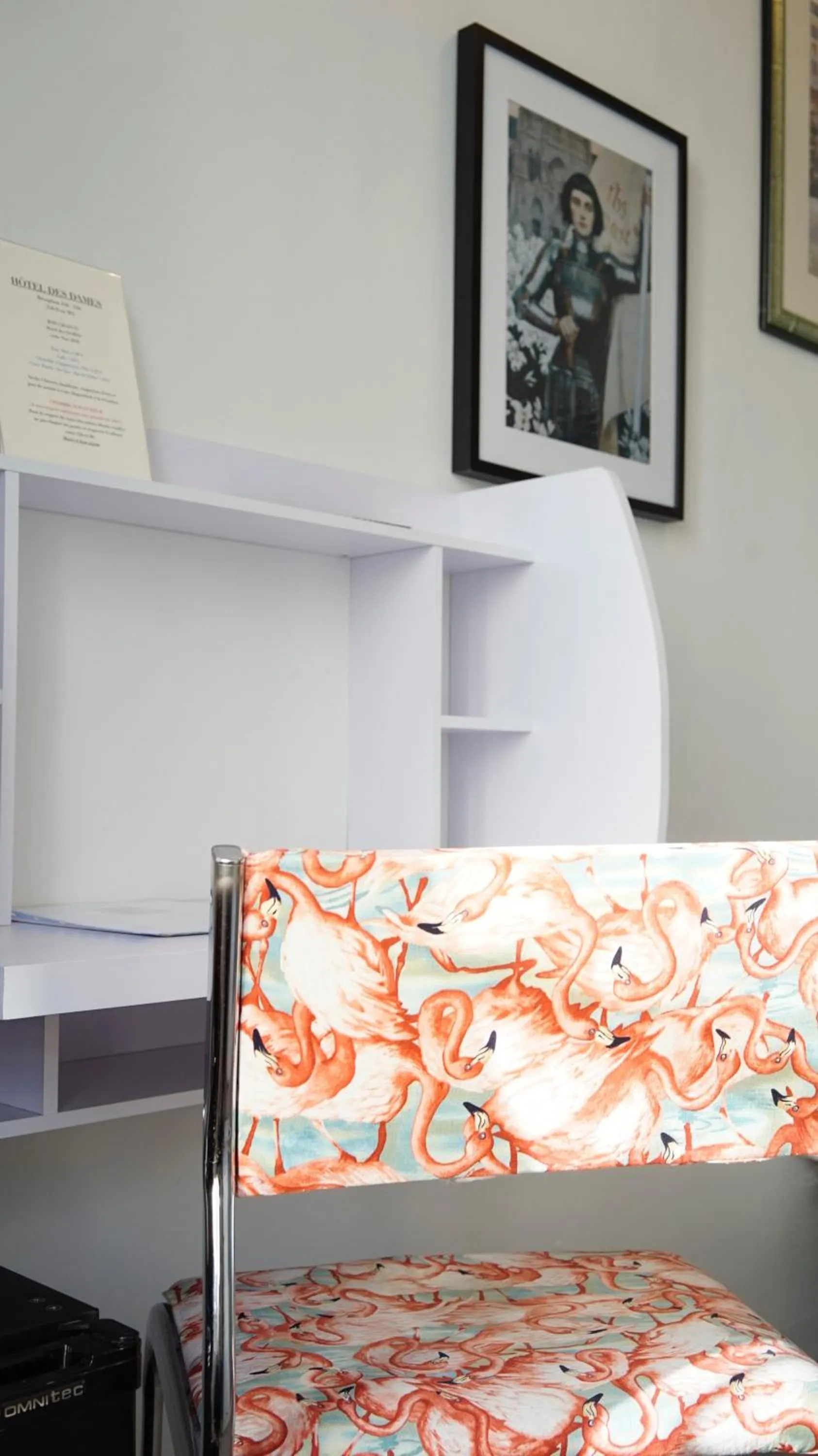 Bedroom in Hotel des Dames