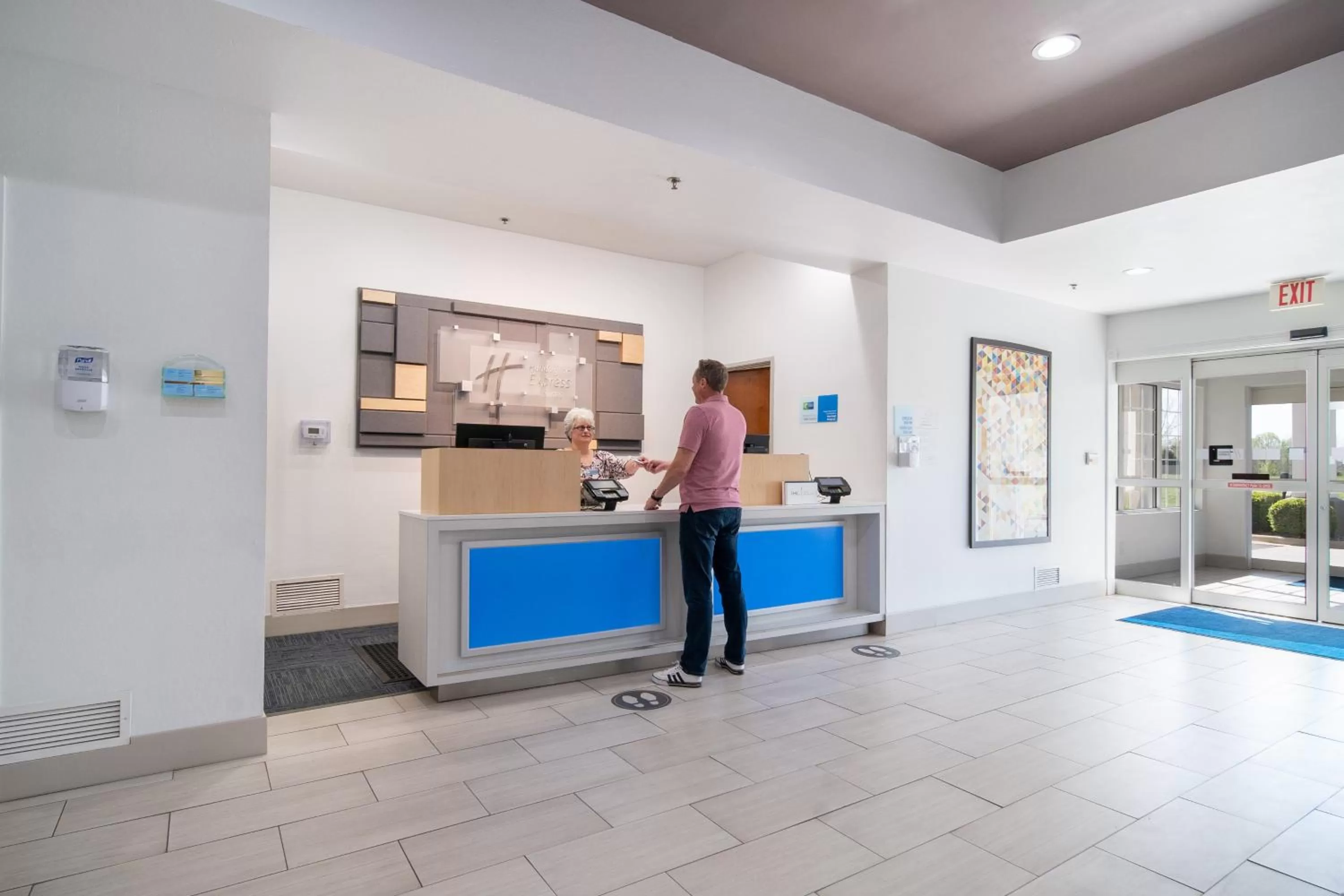 Property building in Holiday Inn Express Hotel & Suites Bedford by IHG