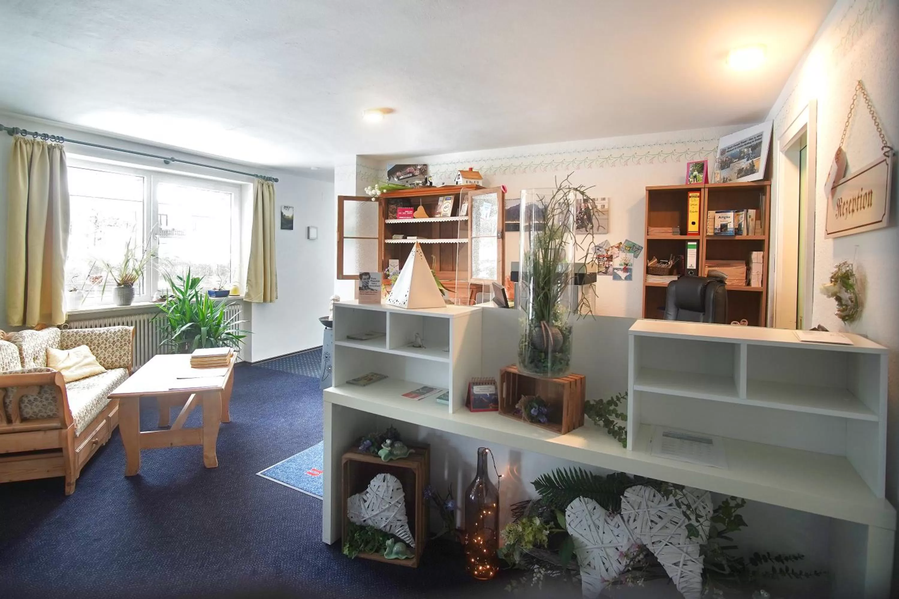 Lobby or reception in Hotel Alpenblick Berghof