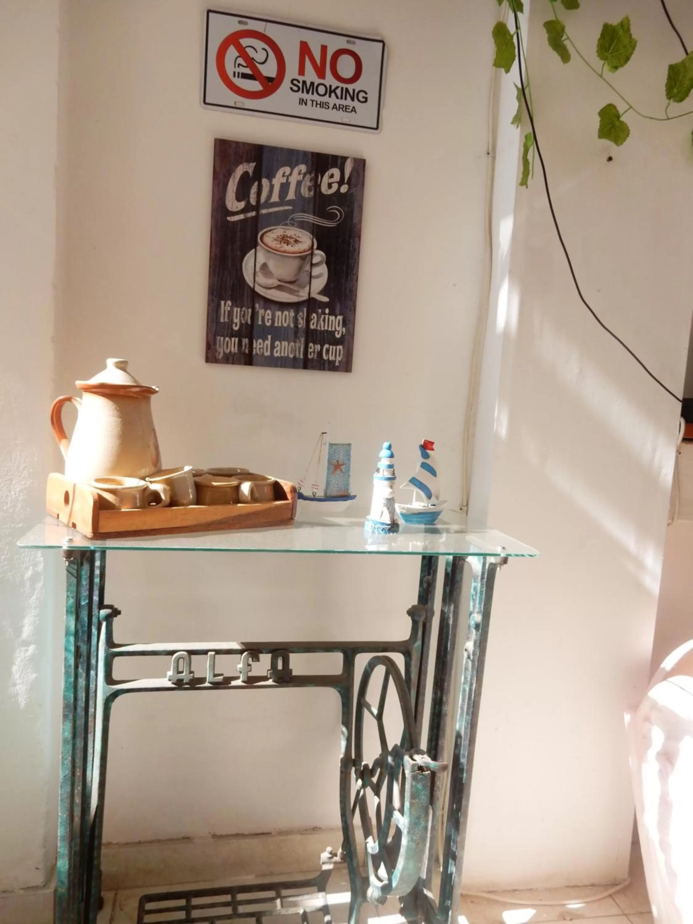 Coffee/tea facilities in Maria's House - Boutique Hotel