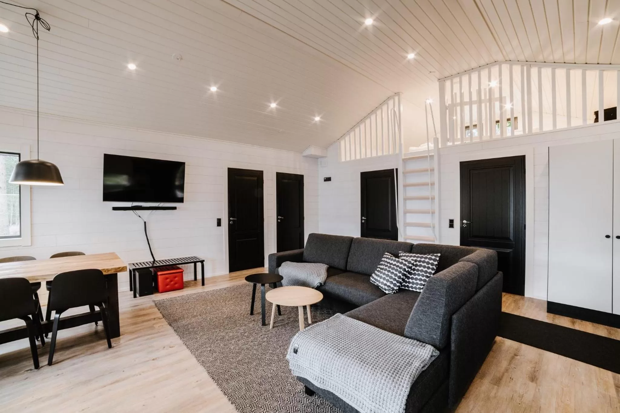 TV and multimedia, Seating Area in Sahanlahti Resort