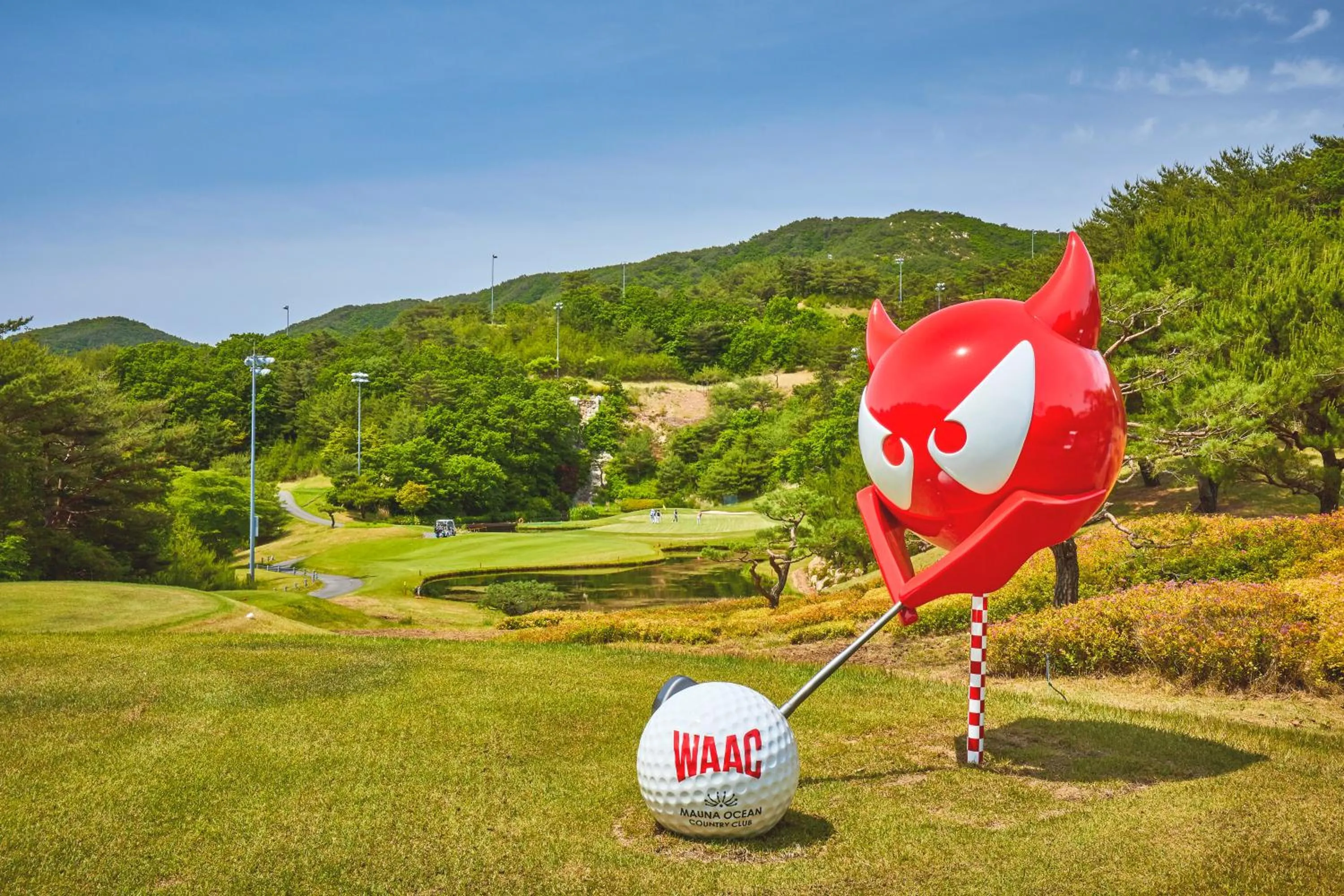Golfcourse in Gyeongju Mauna Ocean Resort