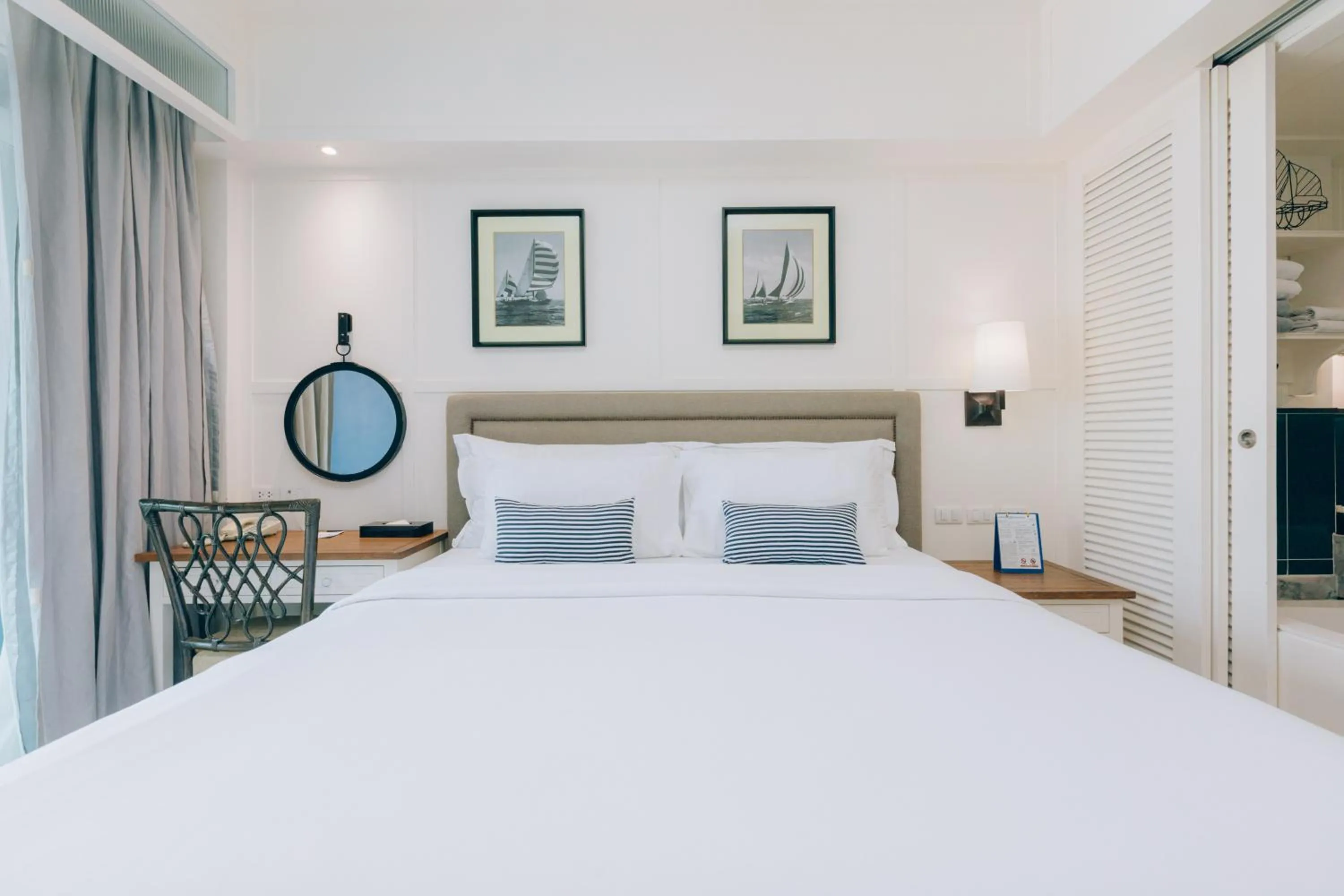 Bed in Sugar Marina Hotel - NAUTICAL - Kata Beach