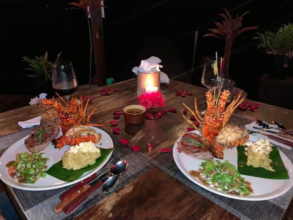 Food, Lunch and Dinner in Aqui hoy cabañas