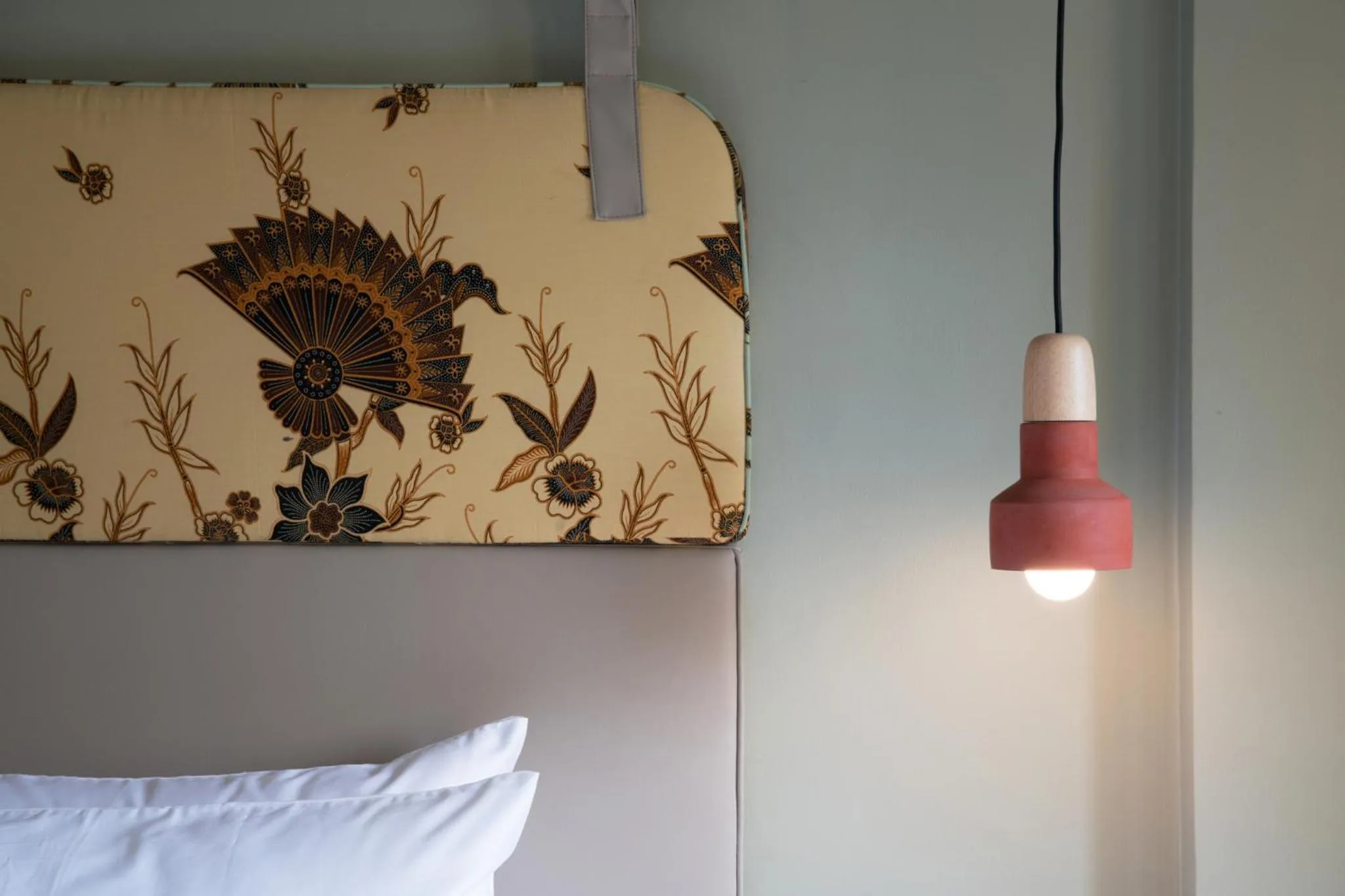 Decorative detail, Bed in The Blanket Hotel Phuket Old Town