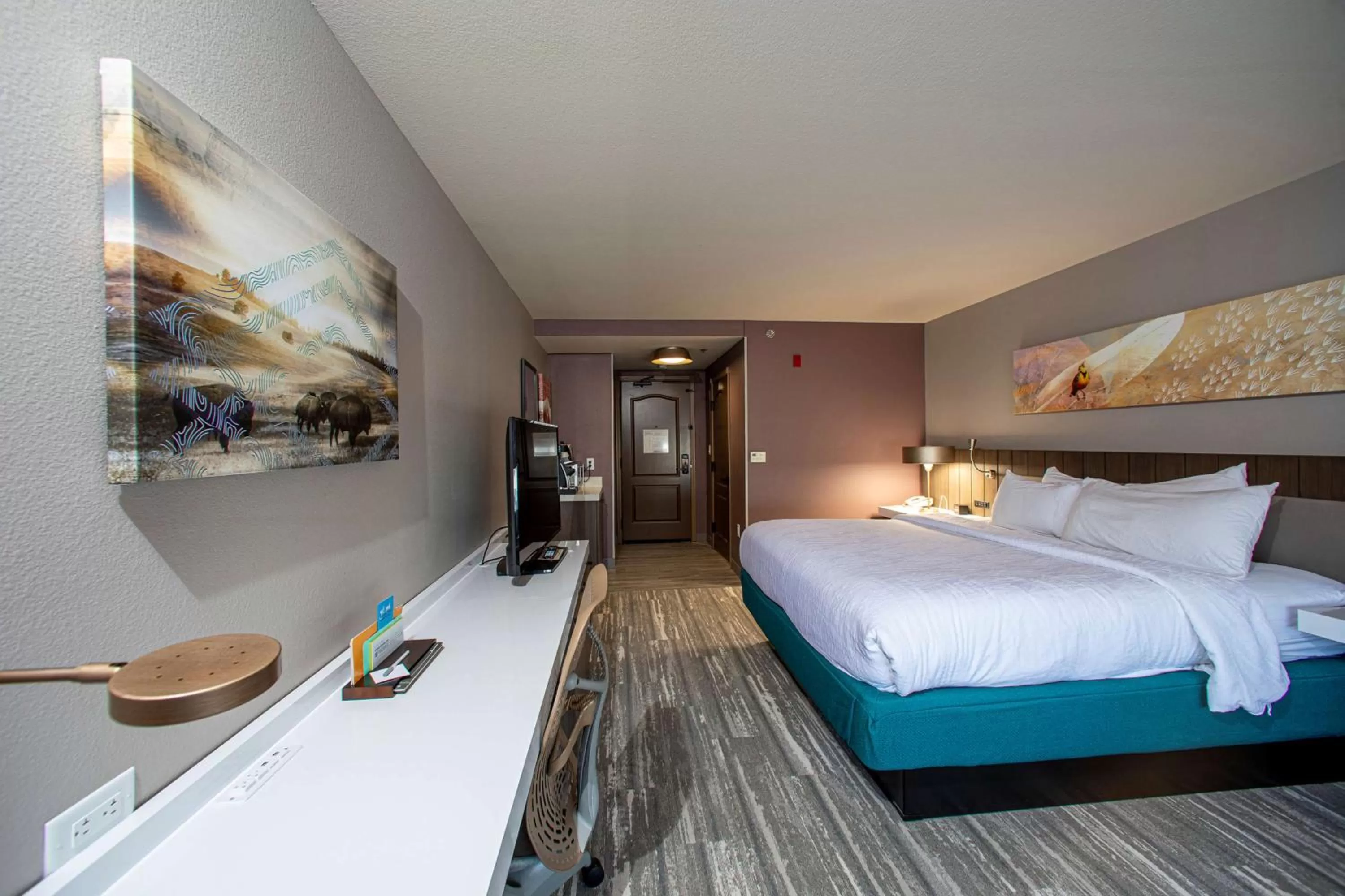 Bedroom, Bed in Hilton Garden Inn Rapid City