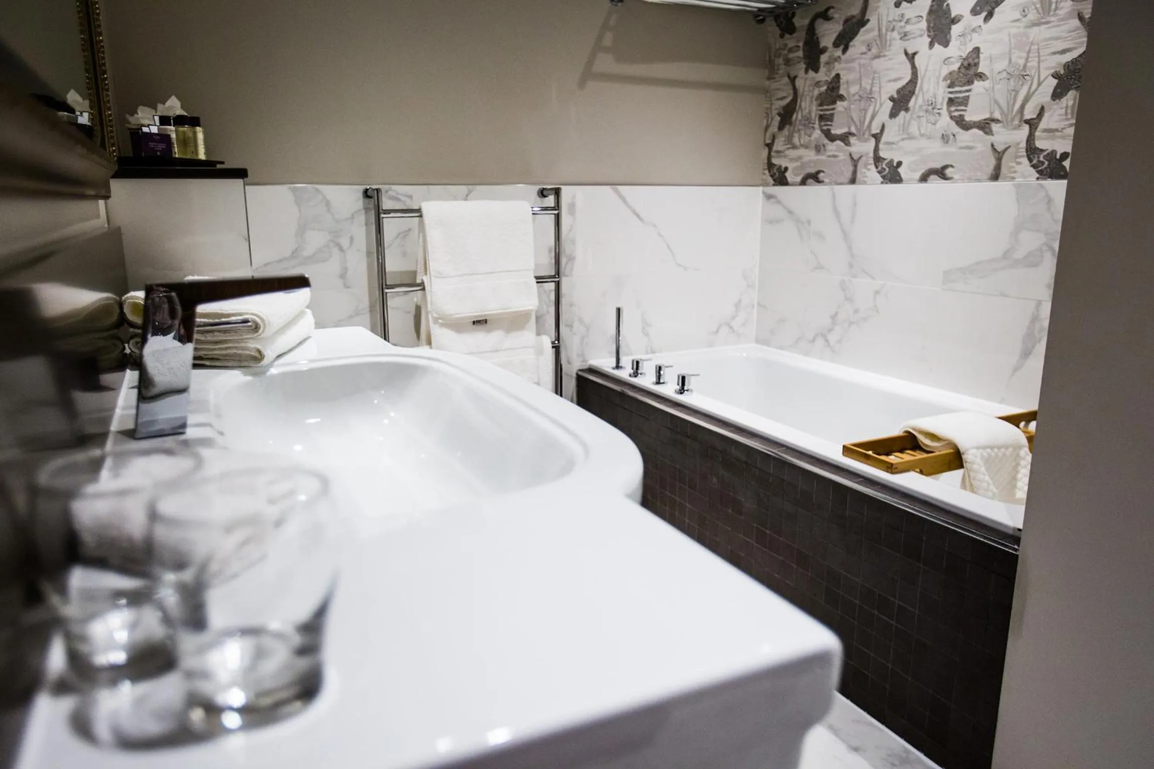 Bathroom in Mallory Court Country House Hotel & Spa