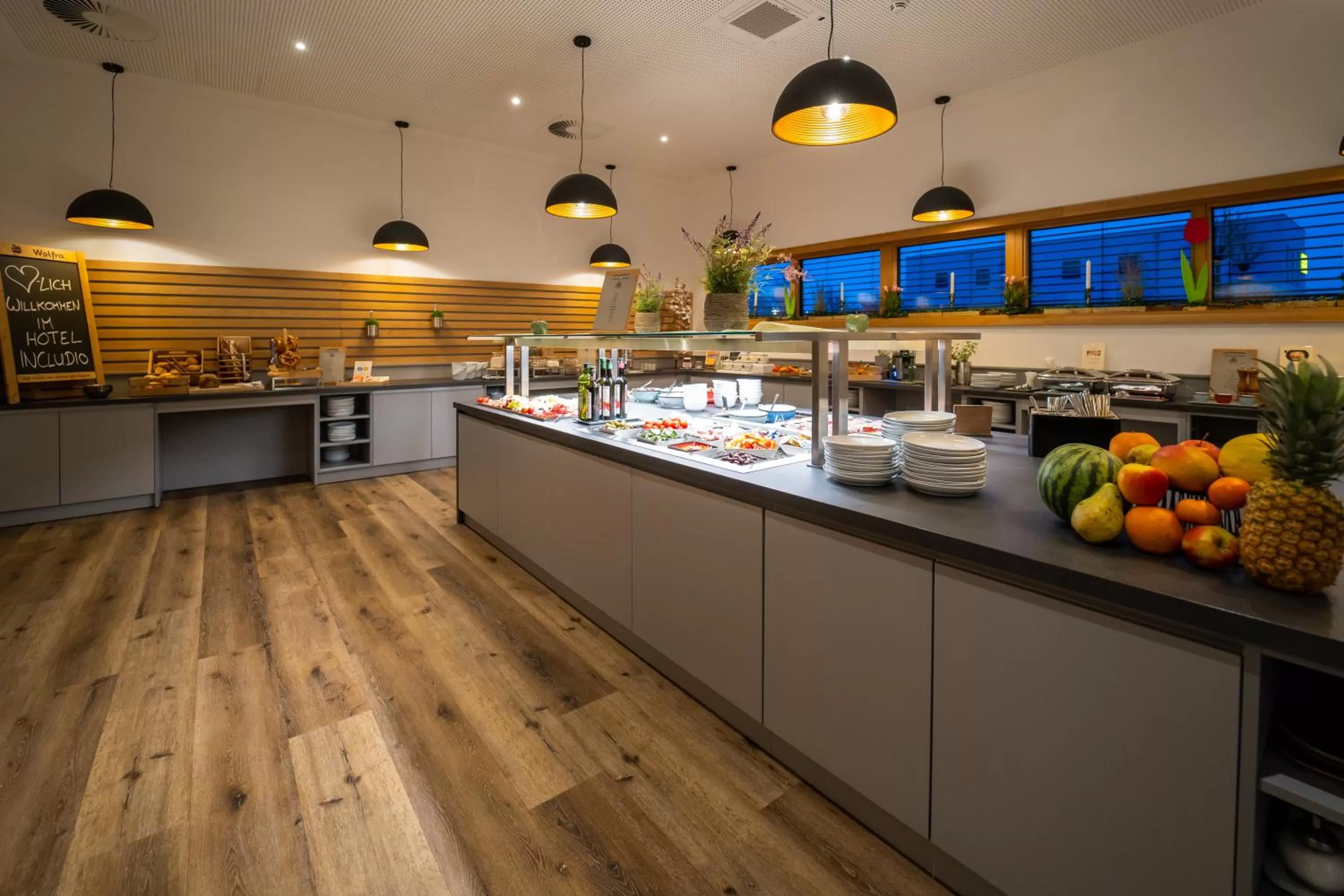 Buffet breakfast in Hotel INCLUDiO