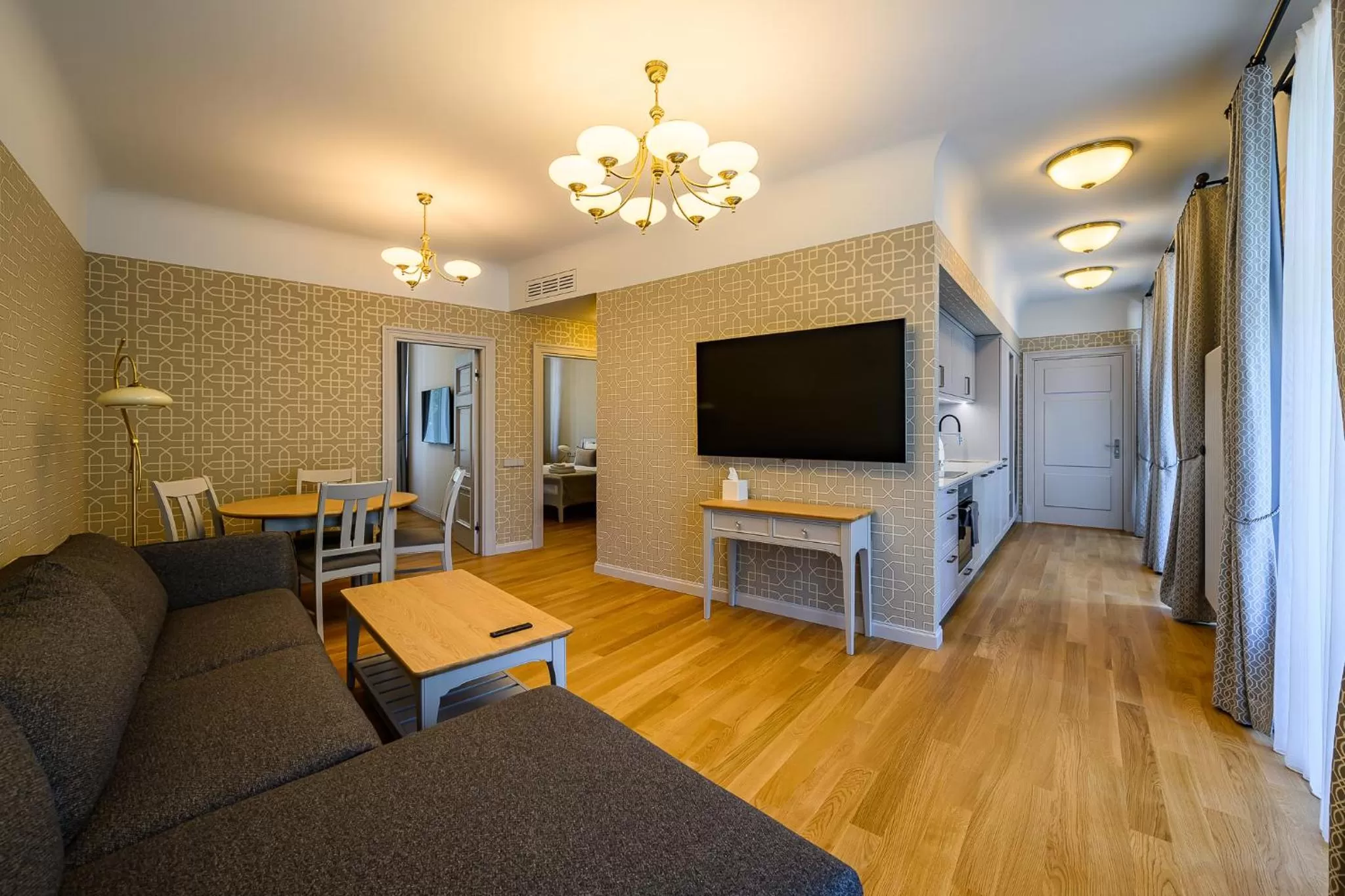 TV and multimedia, TV/Entertainment Center in Roze Kūrmājas Residence