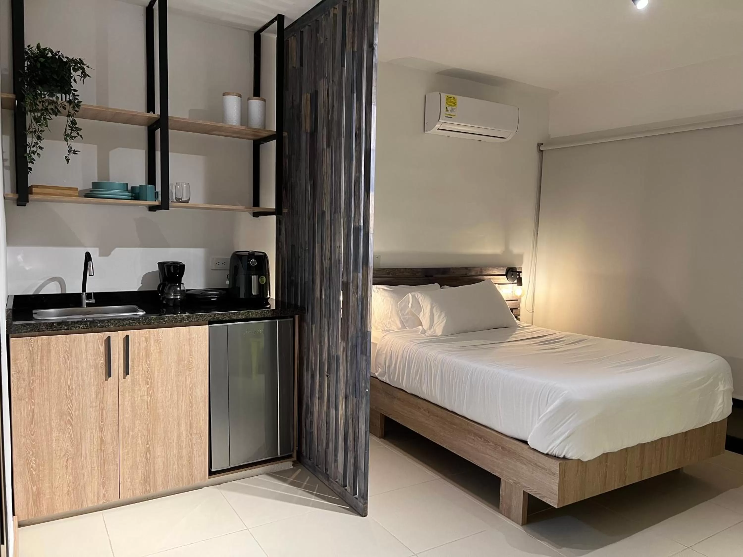 Bed in HOTEL 9.5 SAN FERNANDO