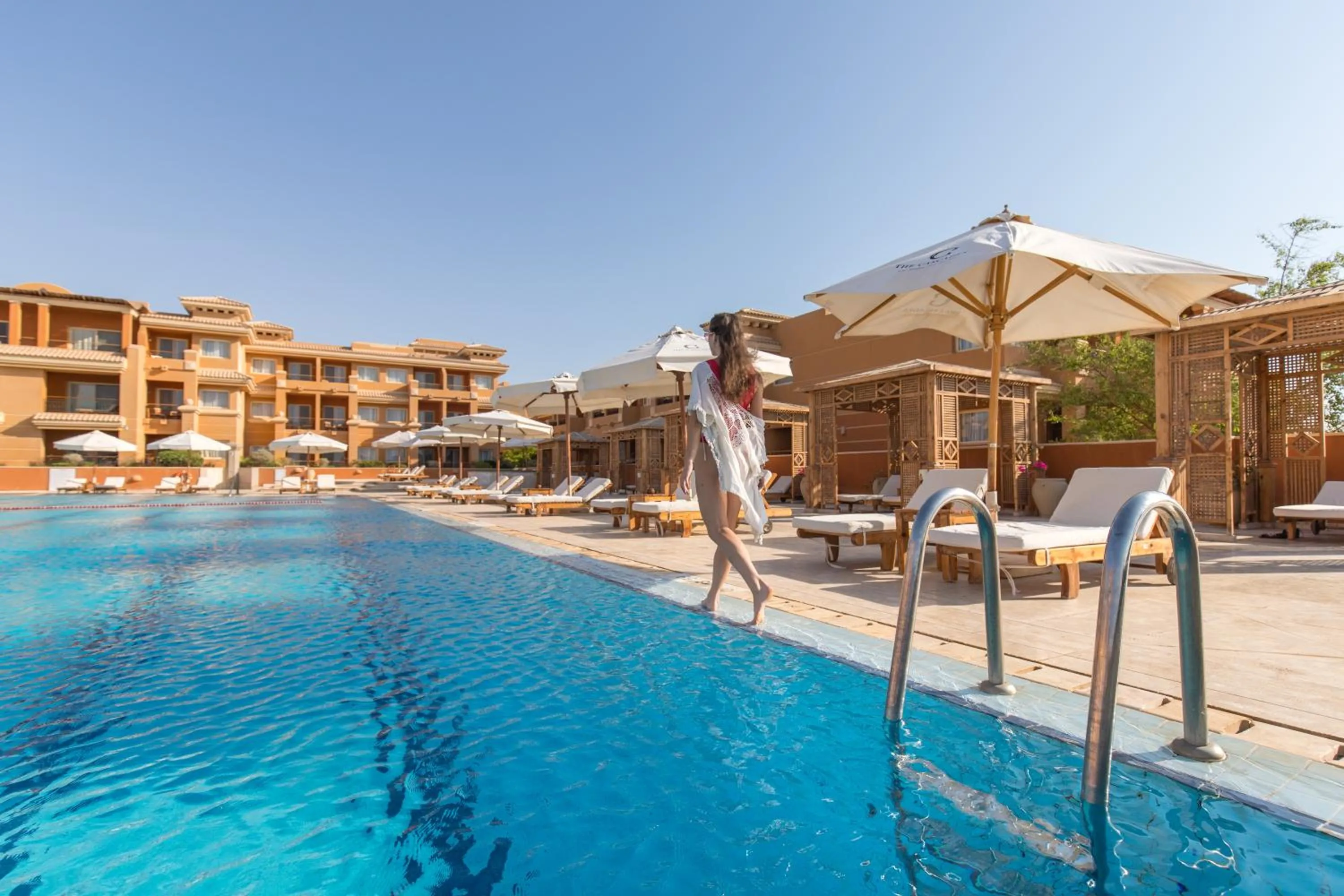 Pool view in The Cascades Golf Resort, Spa & Thalasso