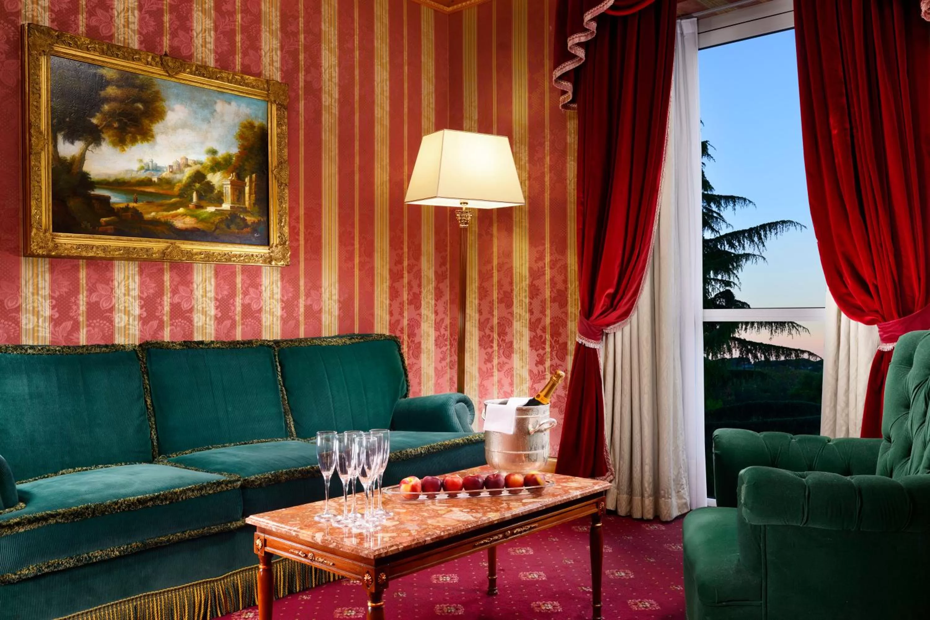 Living room in Parco dei Principi Grand Hotel & SPA