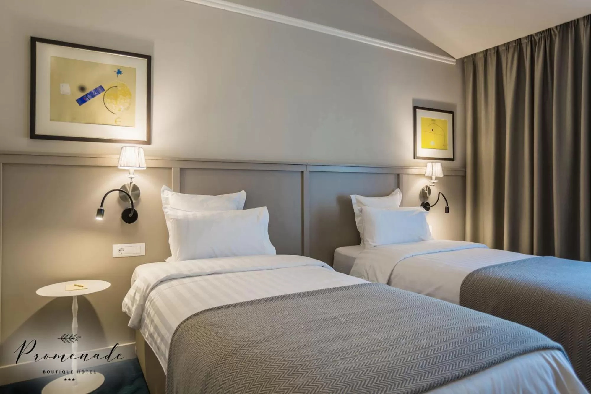 Bed in Hotel Residence Promenade