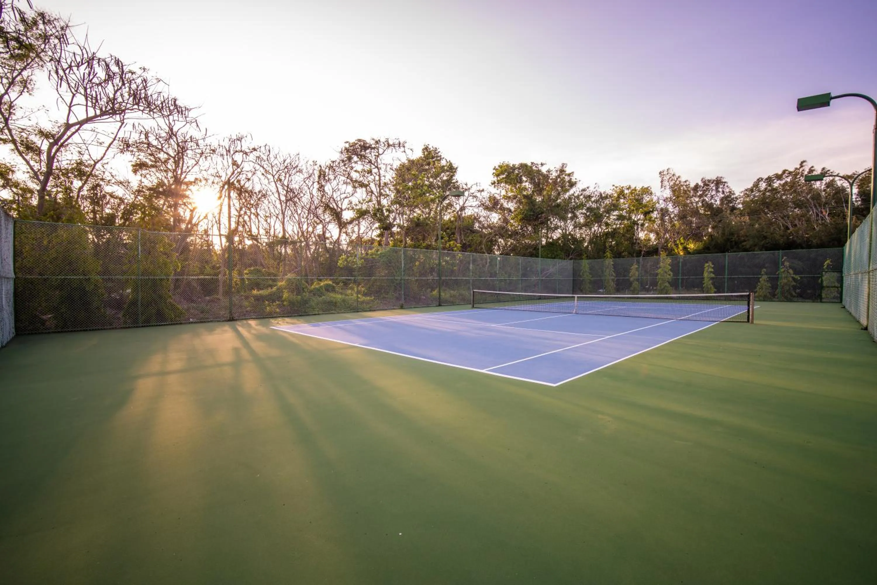 Tennis court in Fleur de Lys Resort & Spa Long Hai
