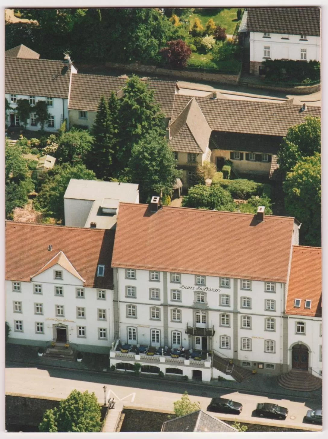 Bird's eye view in Historisches Hotel zum Schwan