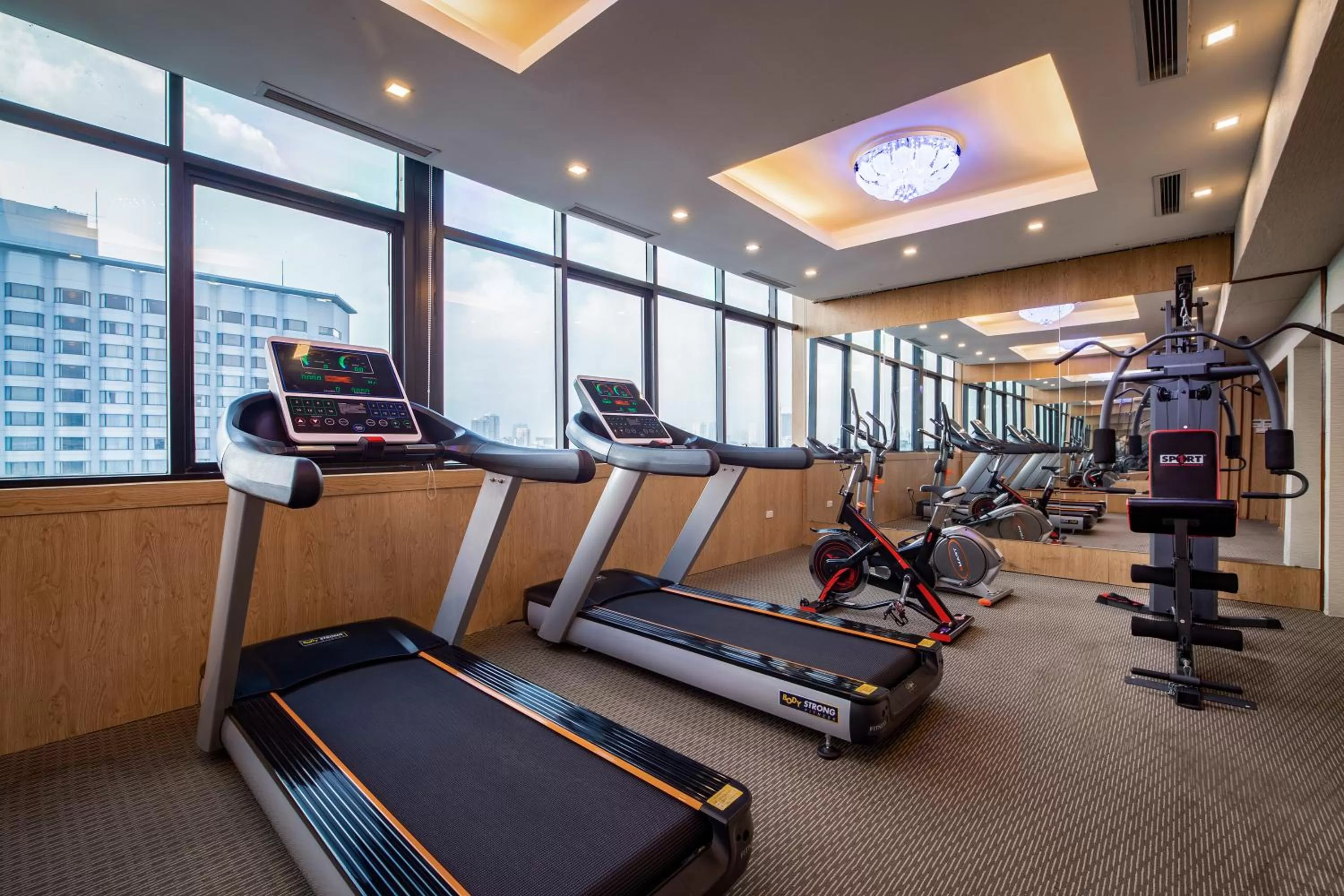Fitness centre/facilities in Nesta Hotel Hanoi