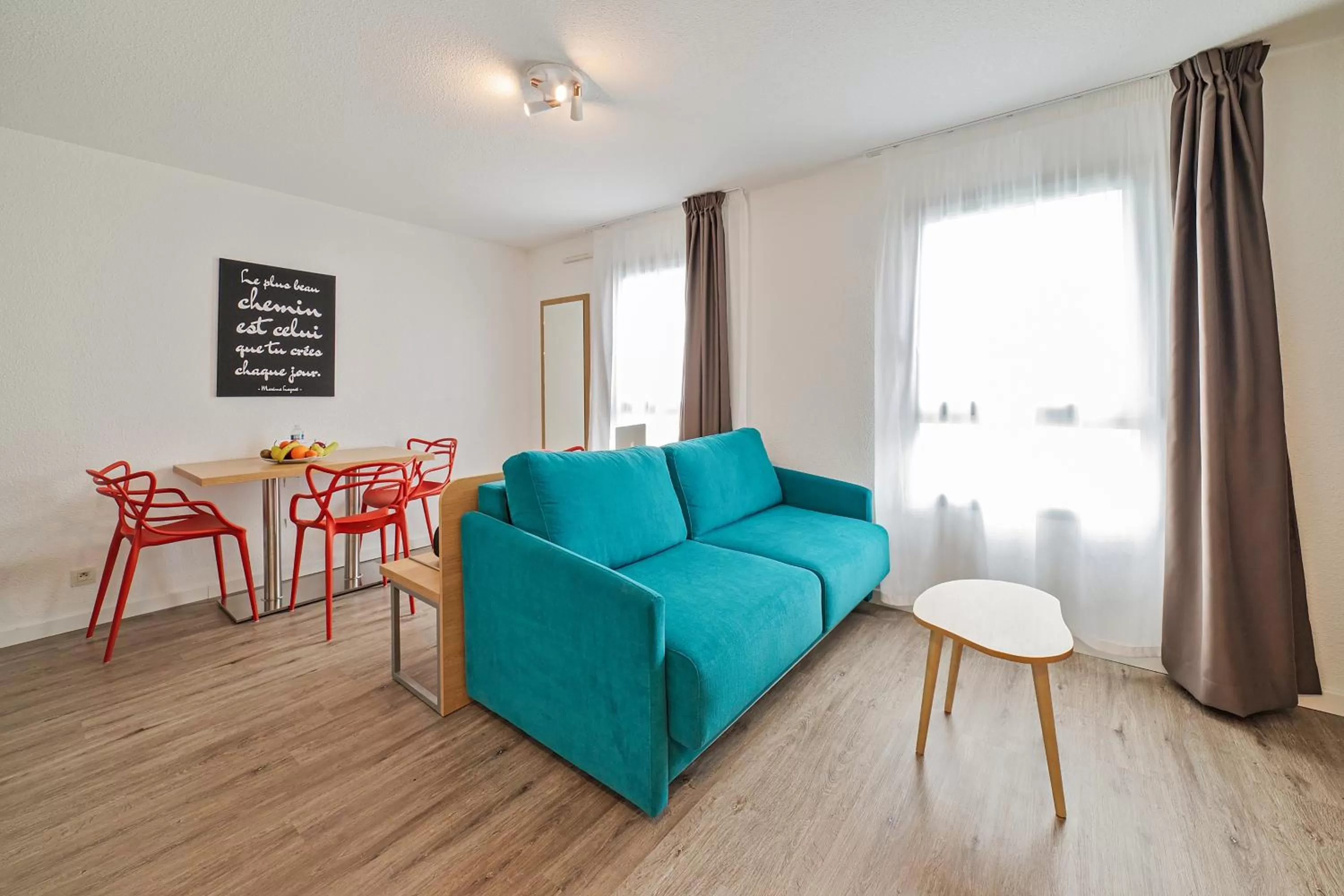 Living room in Residhotel Lyon Part Dieu