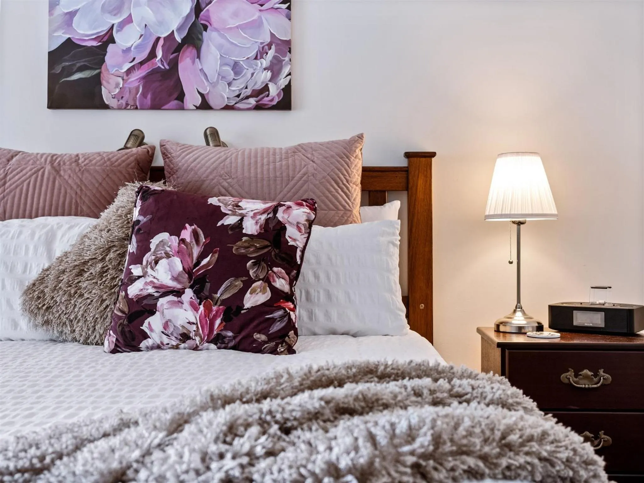 Bedroom, Bed in The Noble Grape Guesthouse