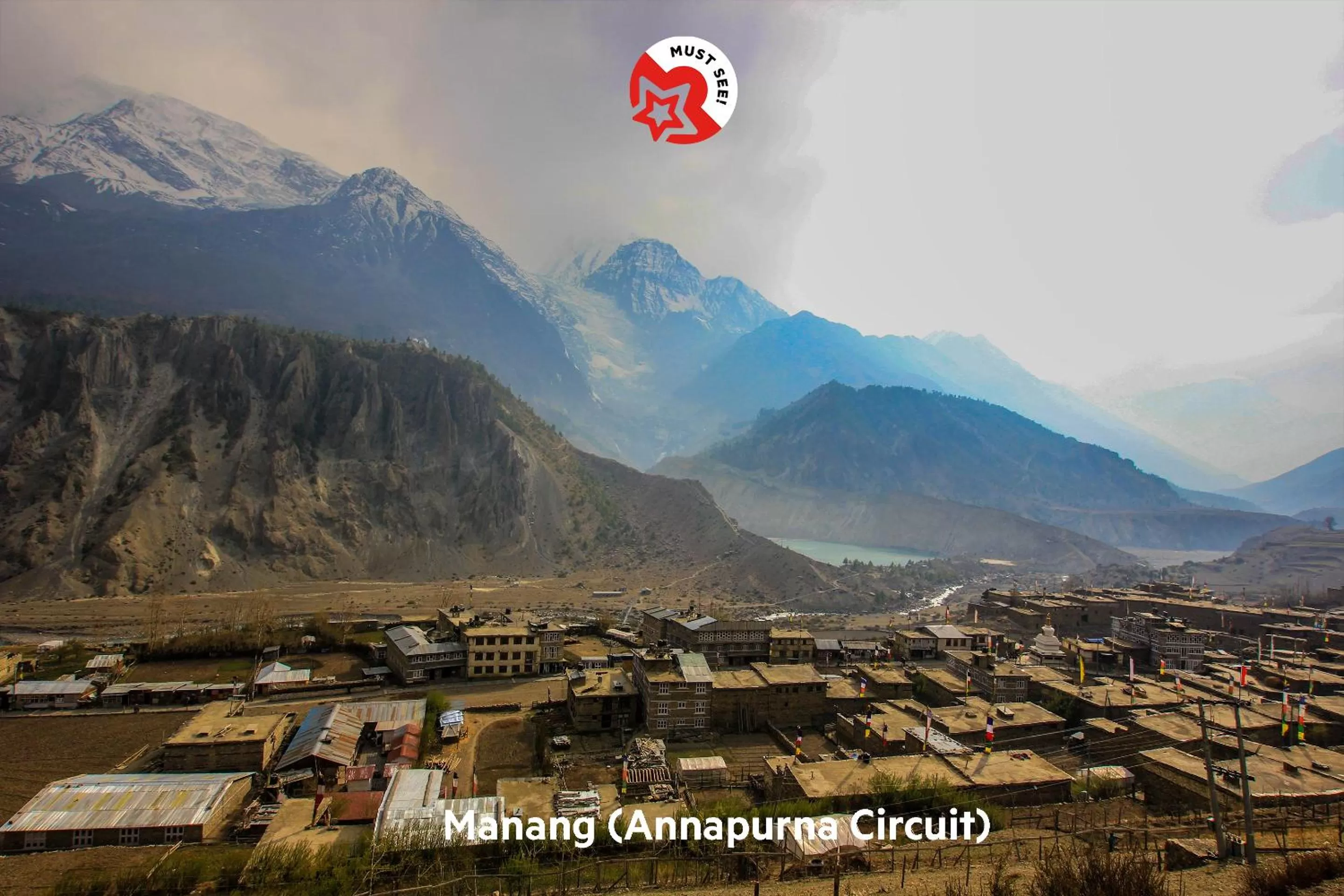 Mountain view, Bird's-eye View in Hotel Fewa Corner & Restro