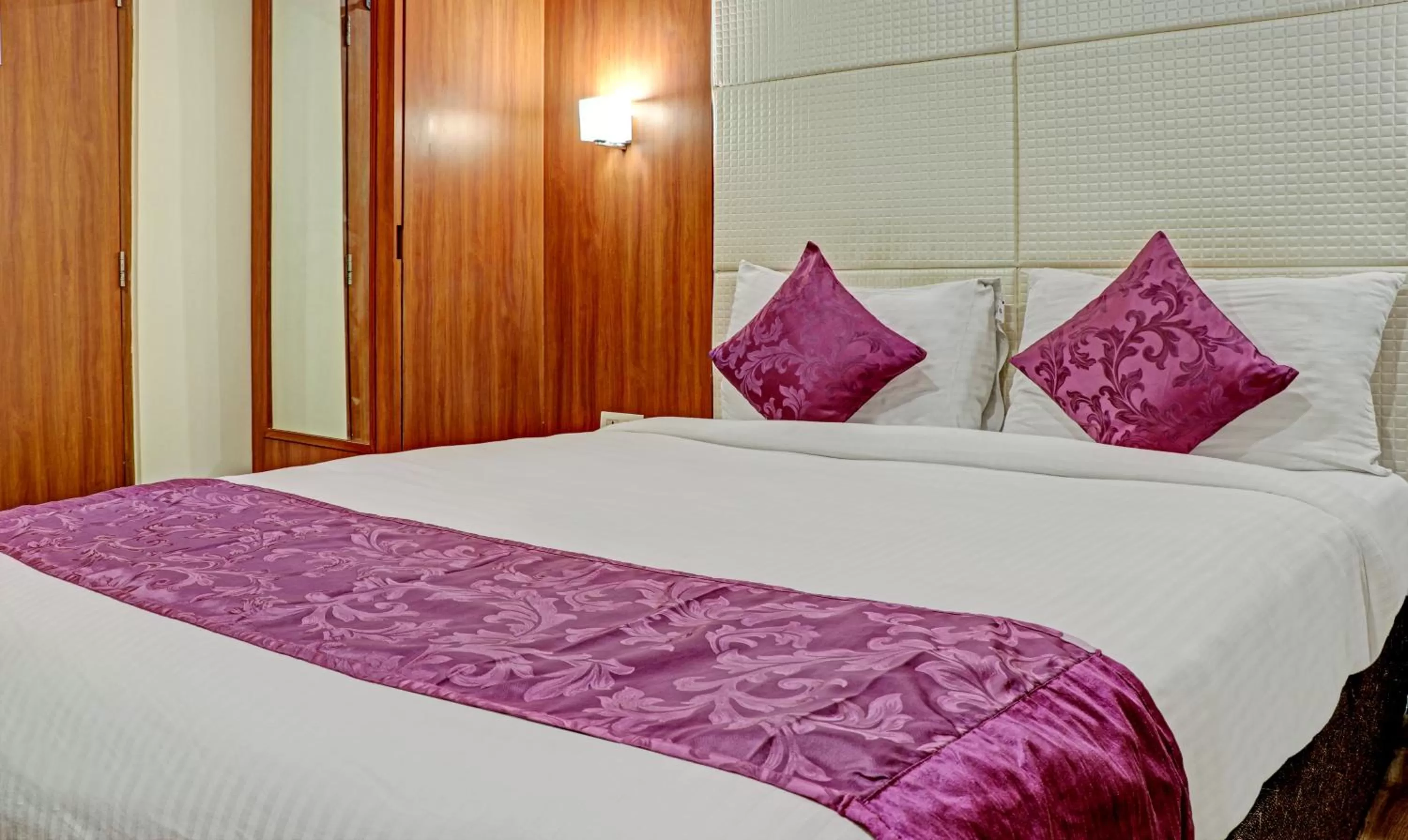 Bed in The Onyx Hotel