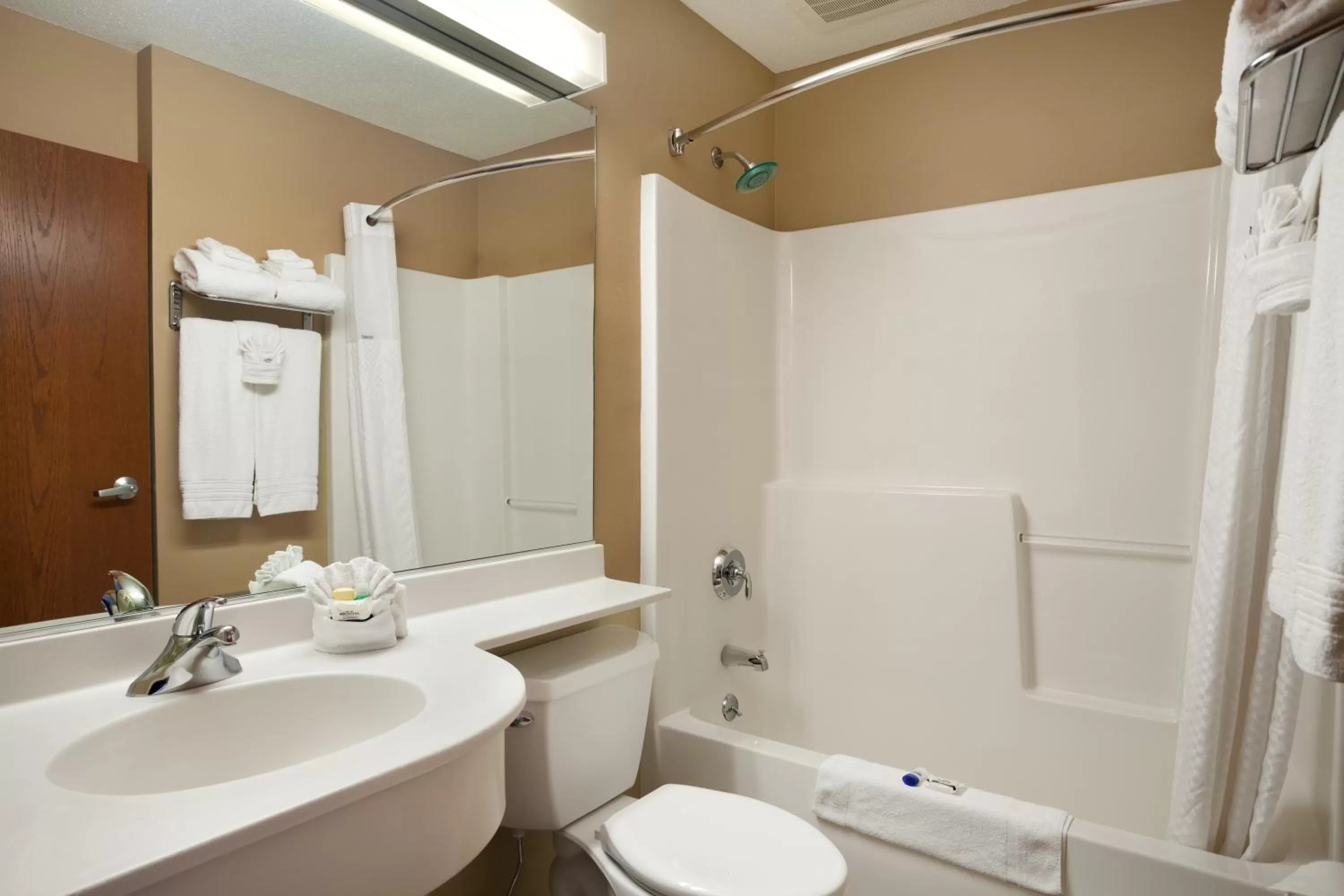 Bathroom in Microtel Inn & Suites by Wyndham Dover New Hampshire