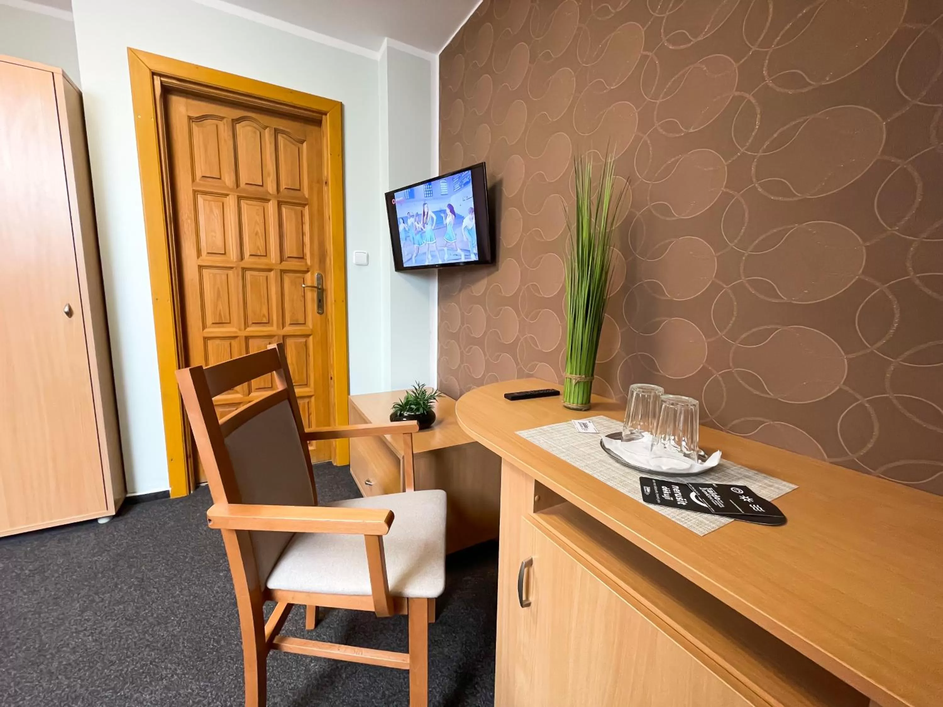 Seating area in Hotel Aldo