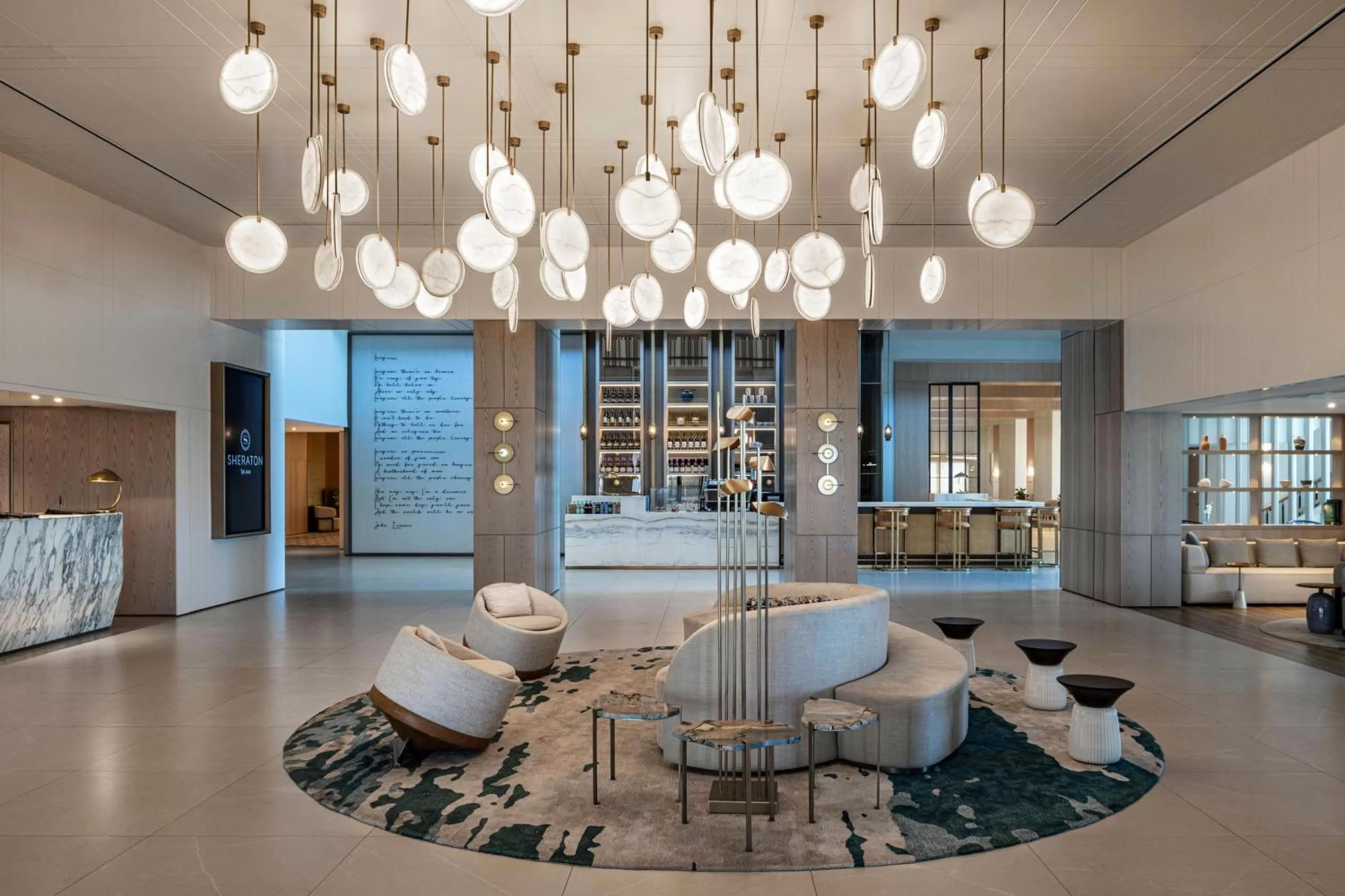 Lobby or reception in Sheraton Grand Tel Aviv