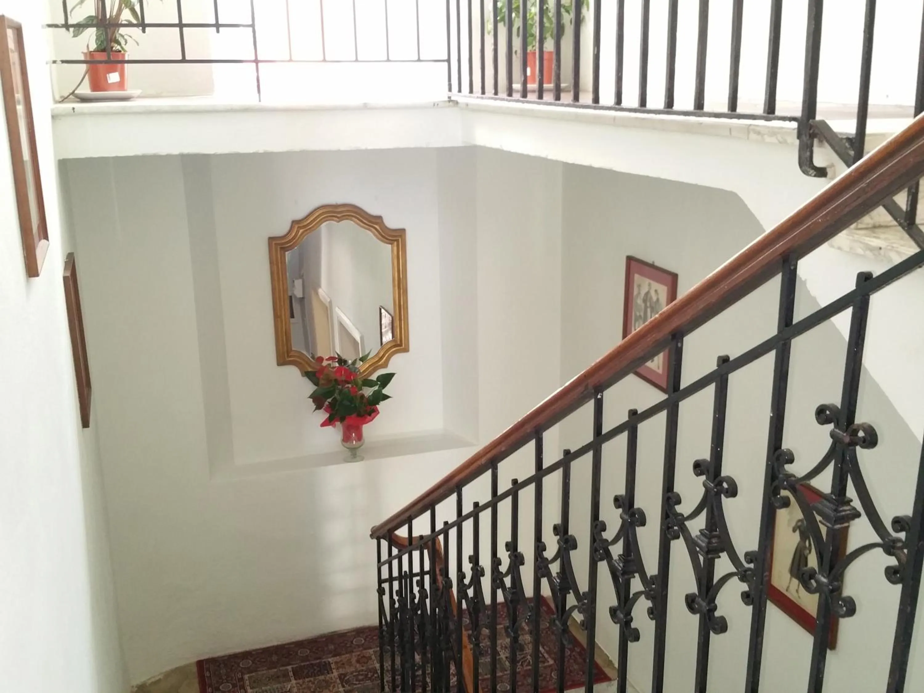 Decorative detail in B&B Villa Regina