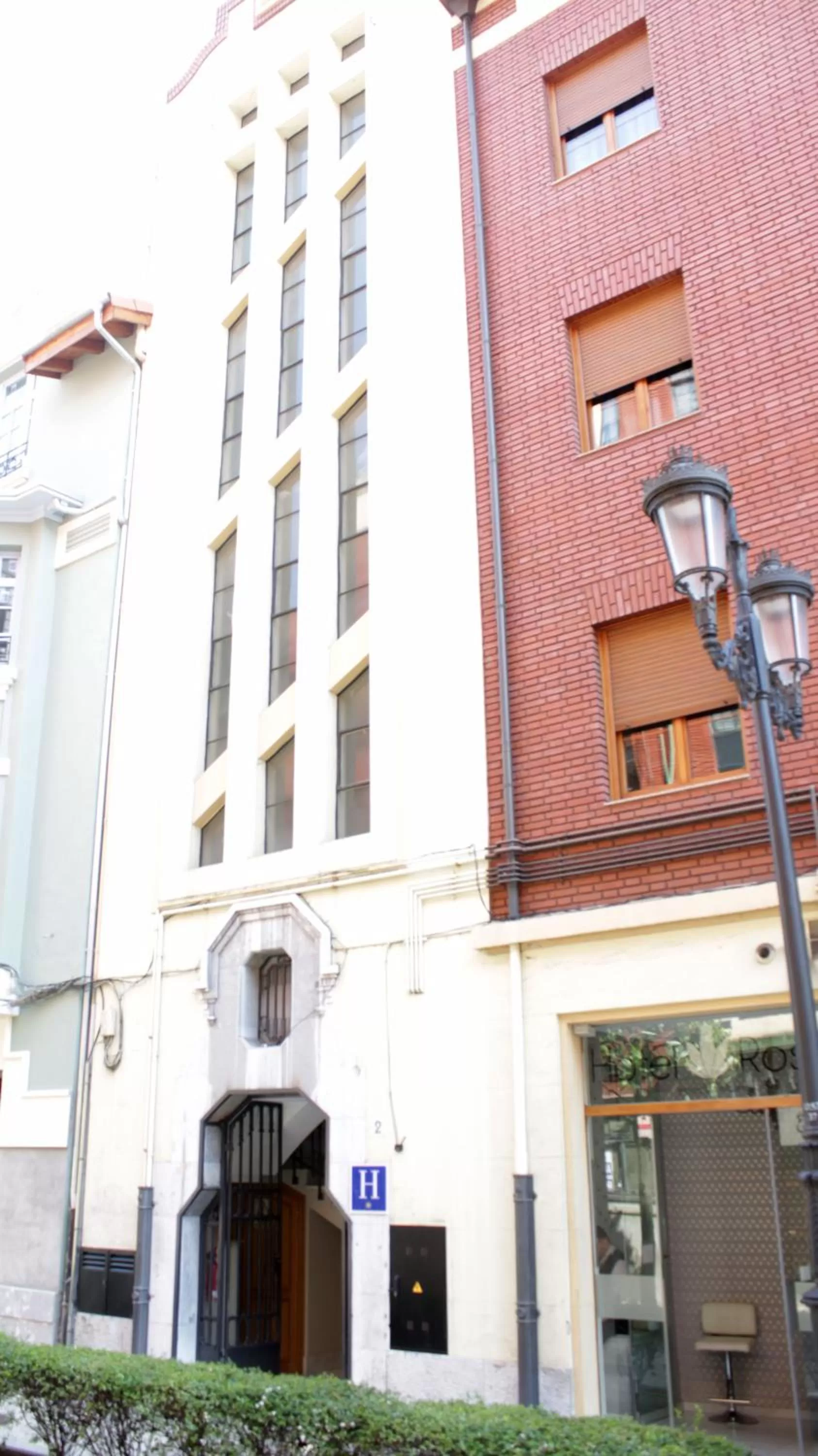 Property building in Hotel Boutique Rosal Oviedo