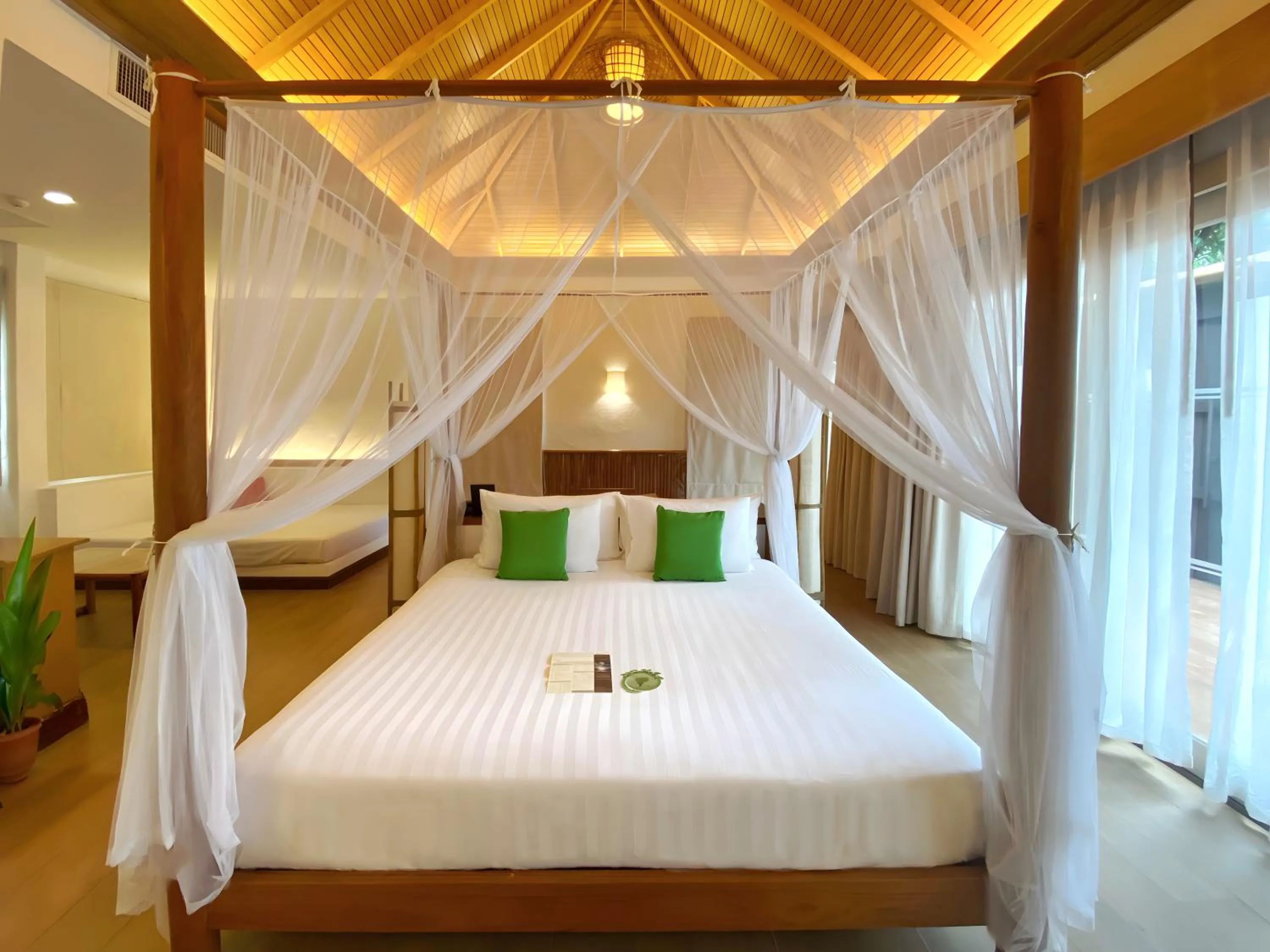 Bed in Metadee Concept Hotel