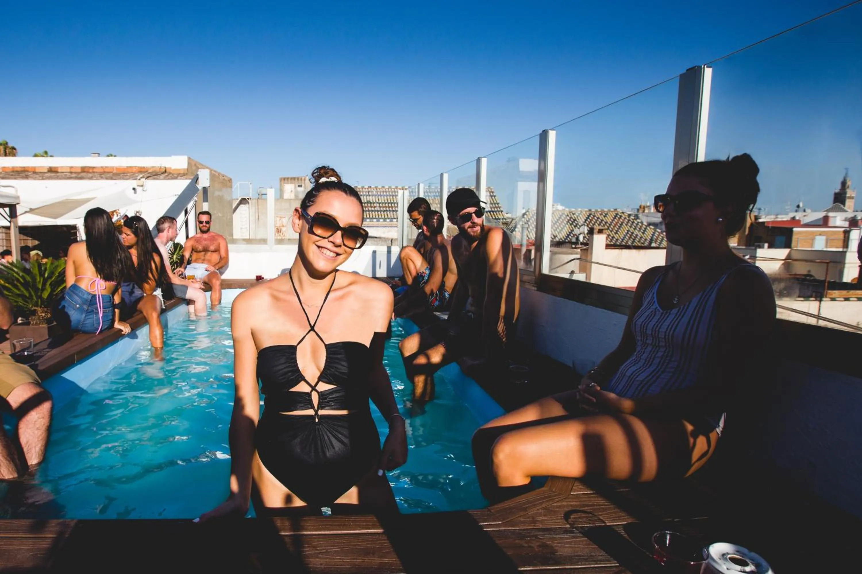 Swimming pool in JOY Plaza de Armas