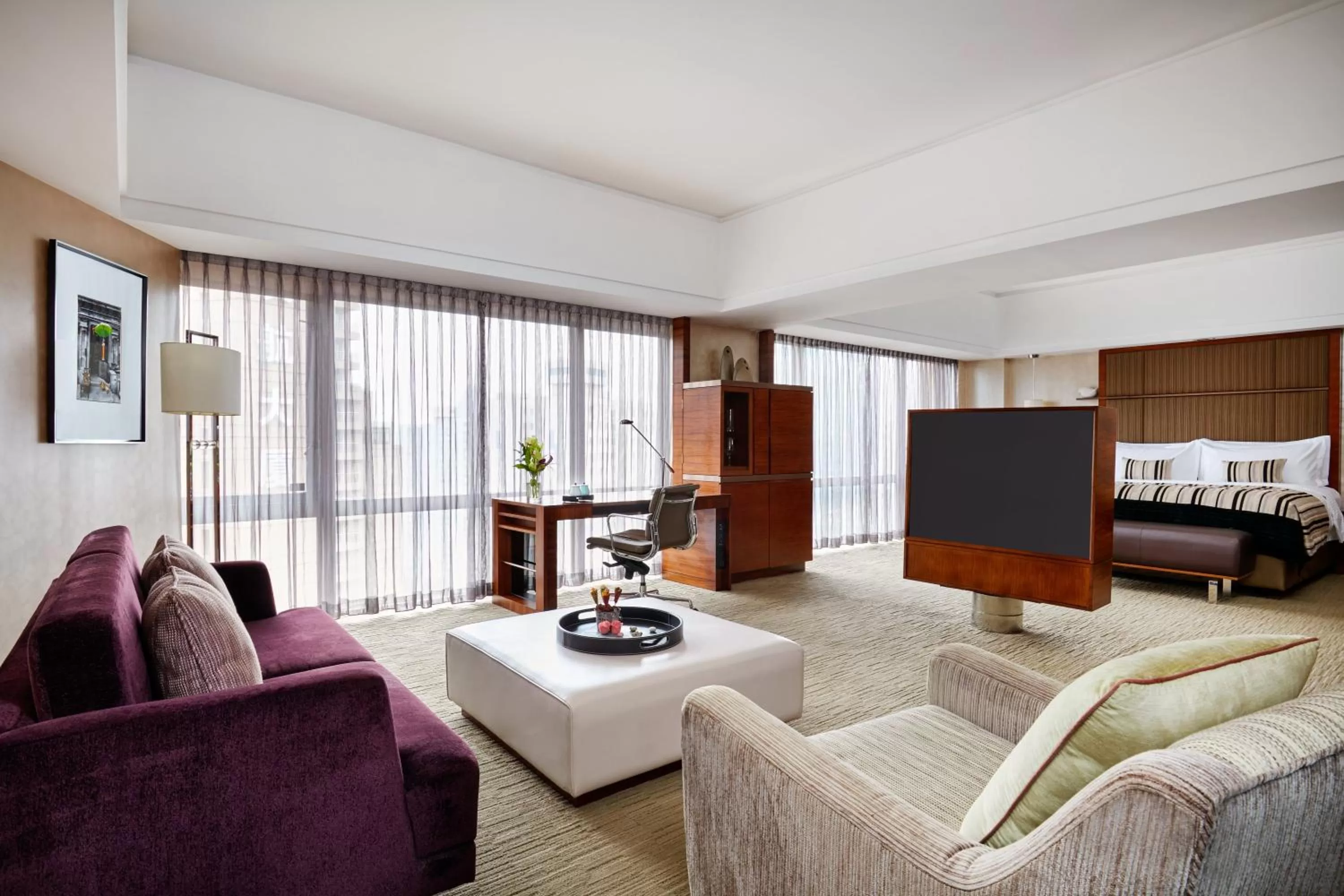 Photo of the whole room in InterContinental Shanghai Pudong by IHG