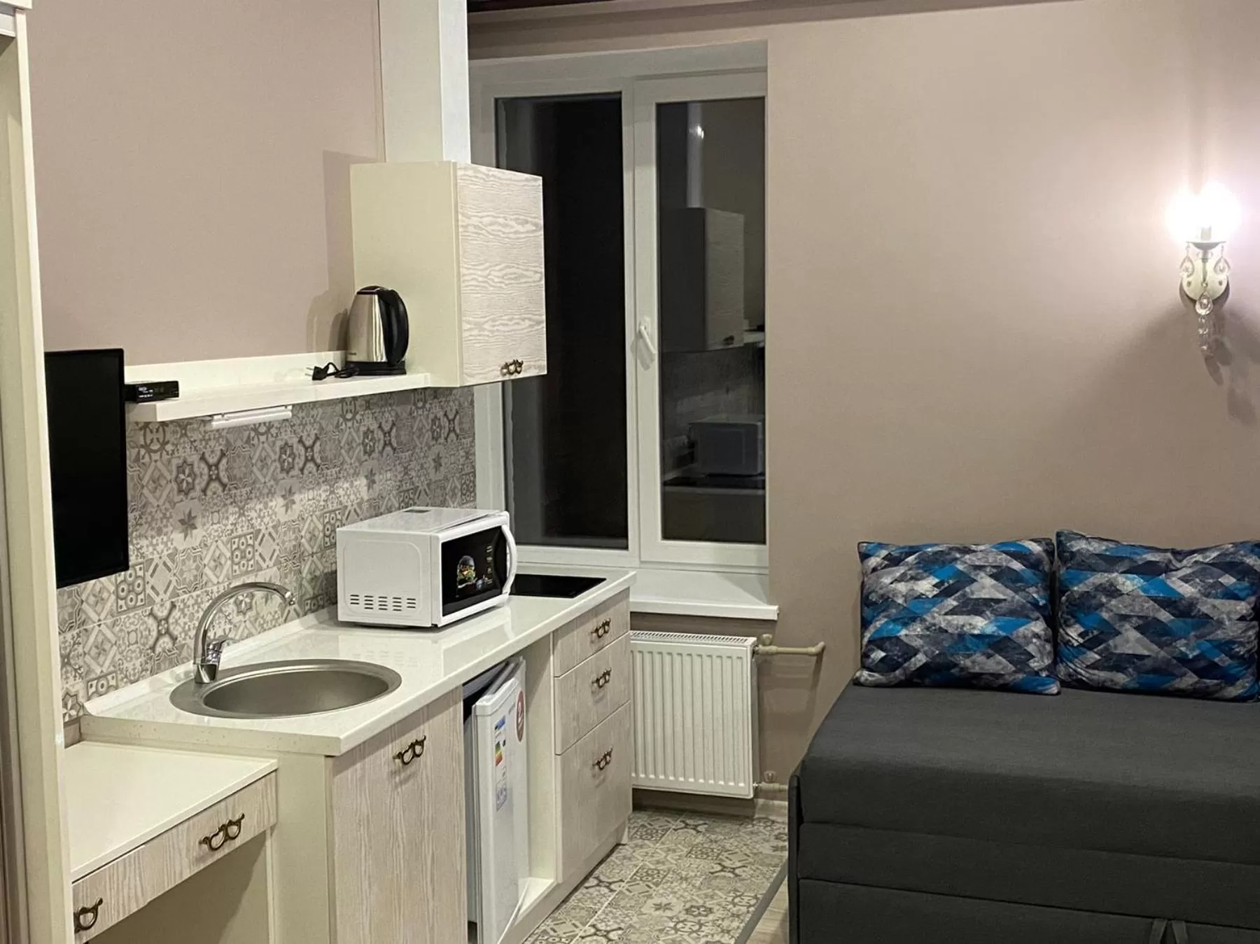 Kitchen or kitchenette, Kitchen/Kitchenette in Heart Kyiv Apart-Hotel