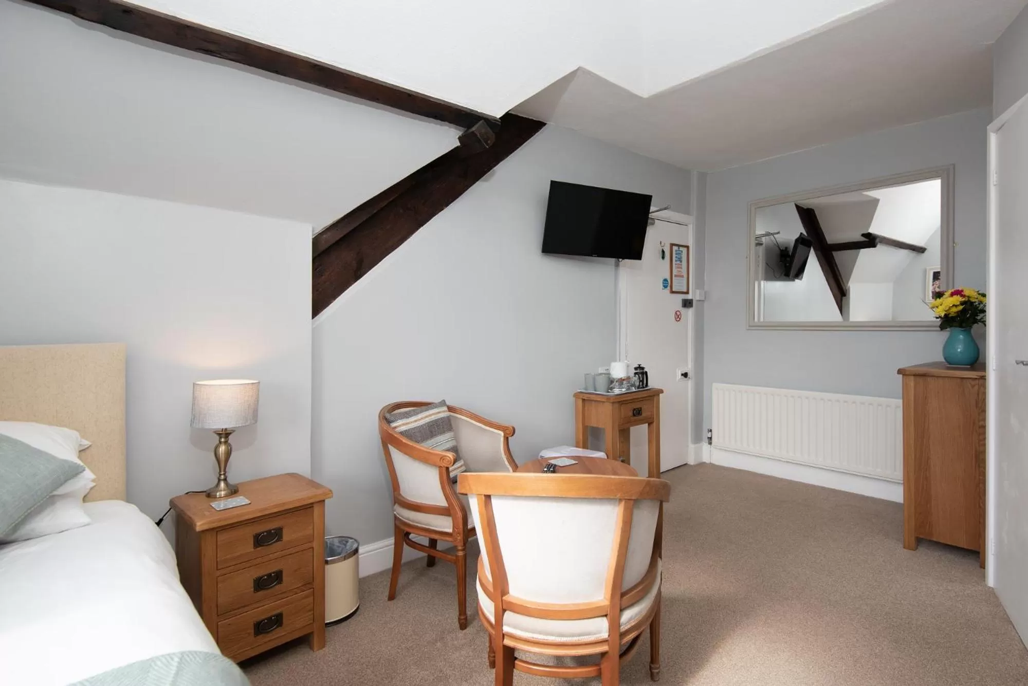 Bed in The Pendennis Guest House