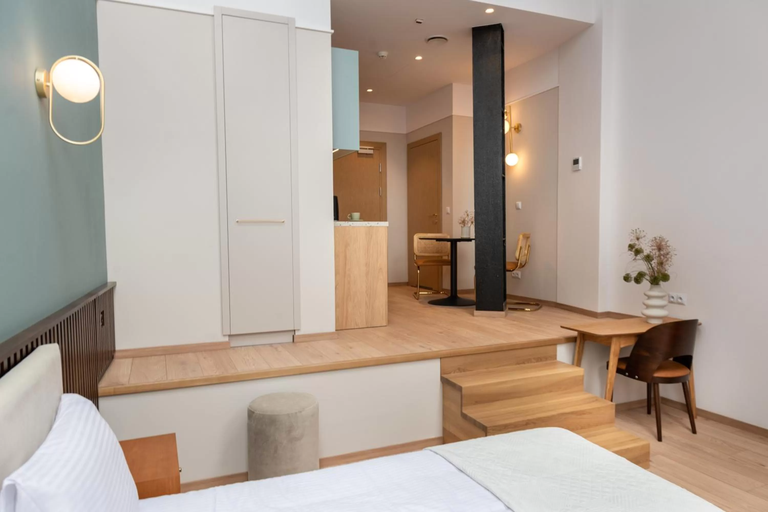 Bedroom, Bed in Monciak55 Sopot Apartments