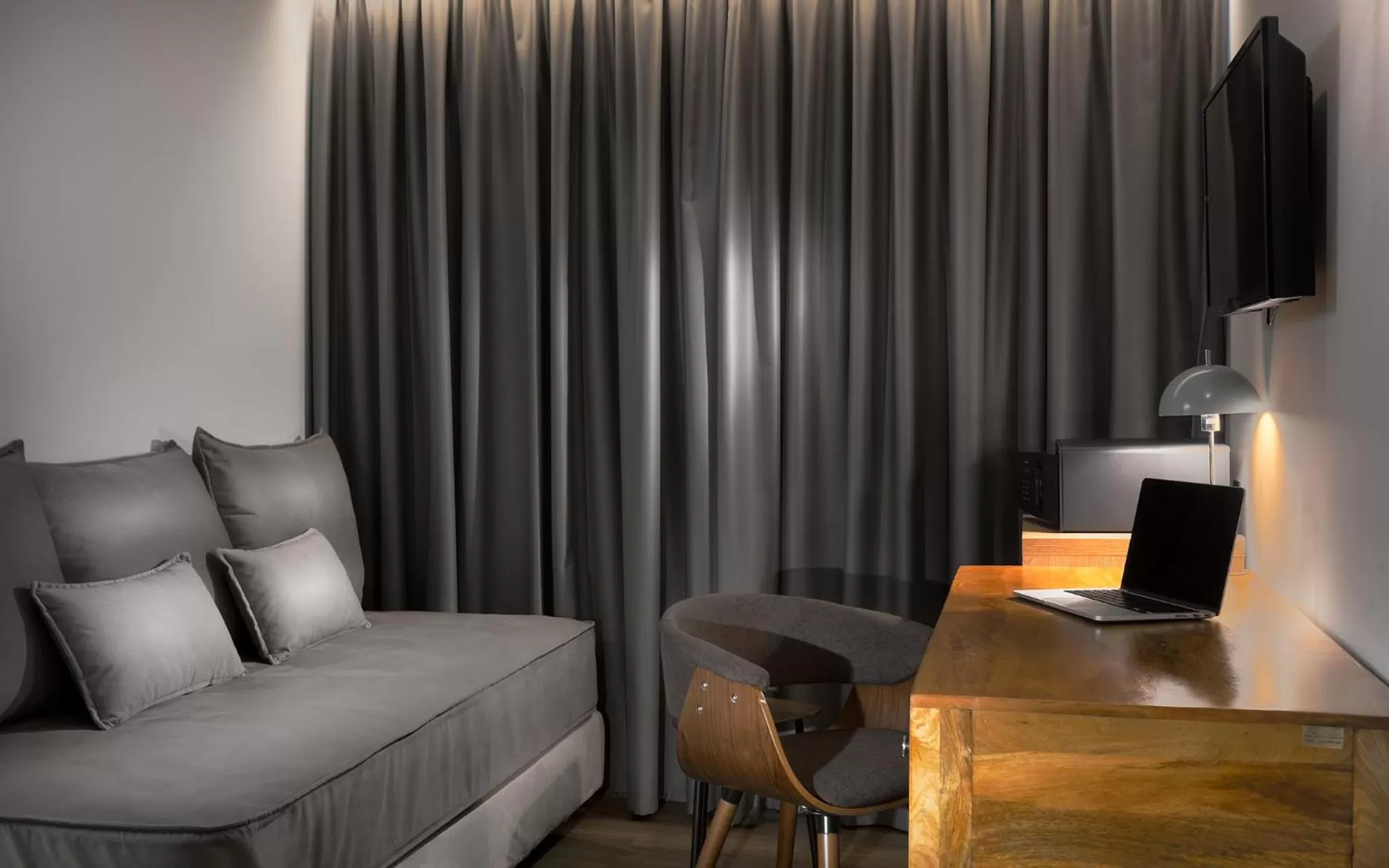 Bed in 360Degrees Pop Art Hotel